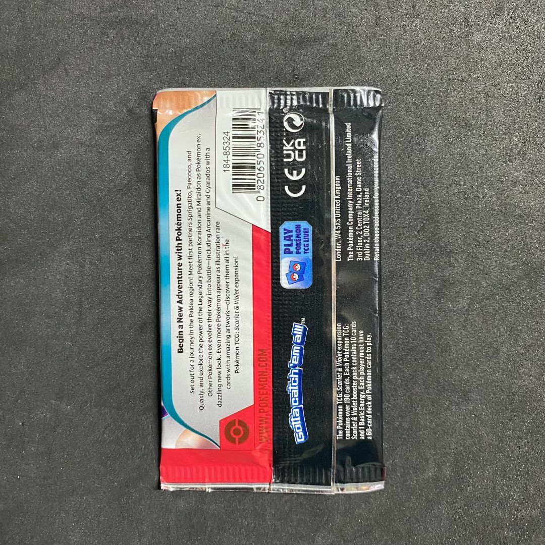 ポケモン - (英語版・未開封) ポケモンカード SCARLET ＆ VIOLET 1