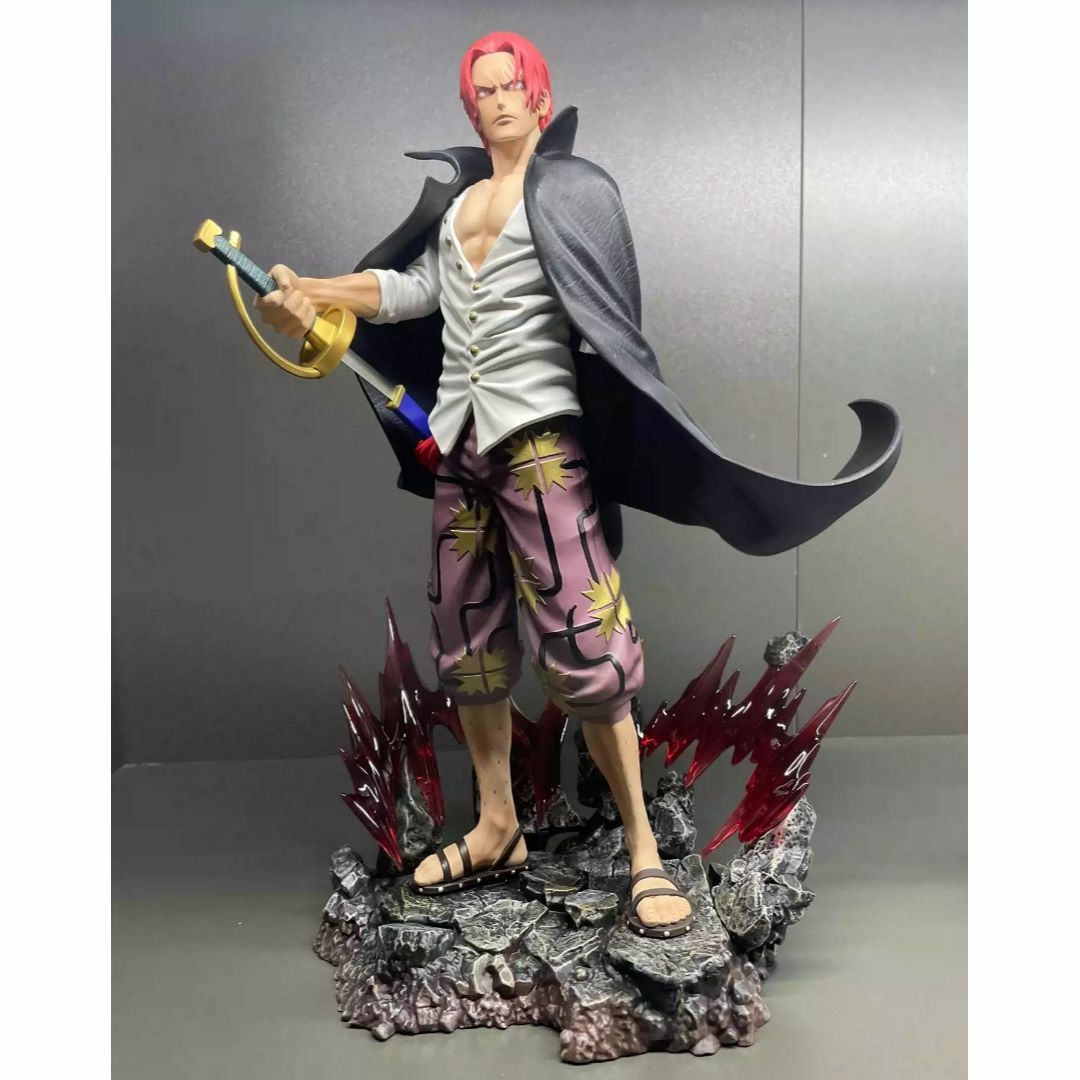 ワンピース 新四皇 赤髪のシャンクス フィギュア ガレージキット 塗装