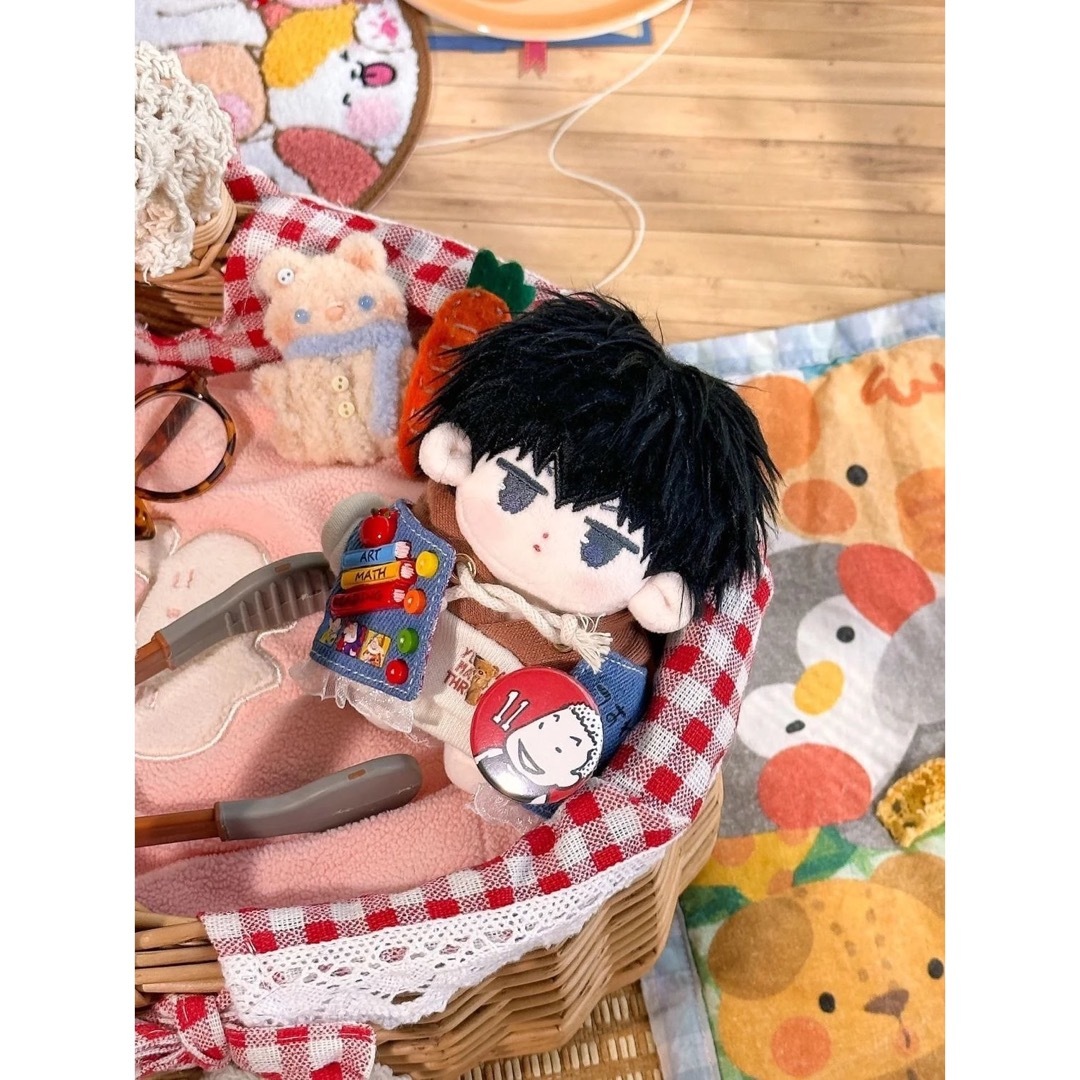 スラムダンク 10cm 着せ替えぬいぐるみ 流川楓 桜木花道 本体のみの