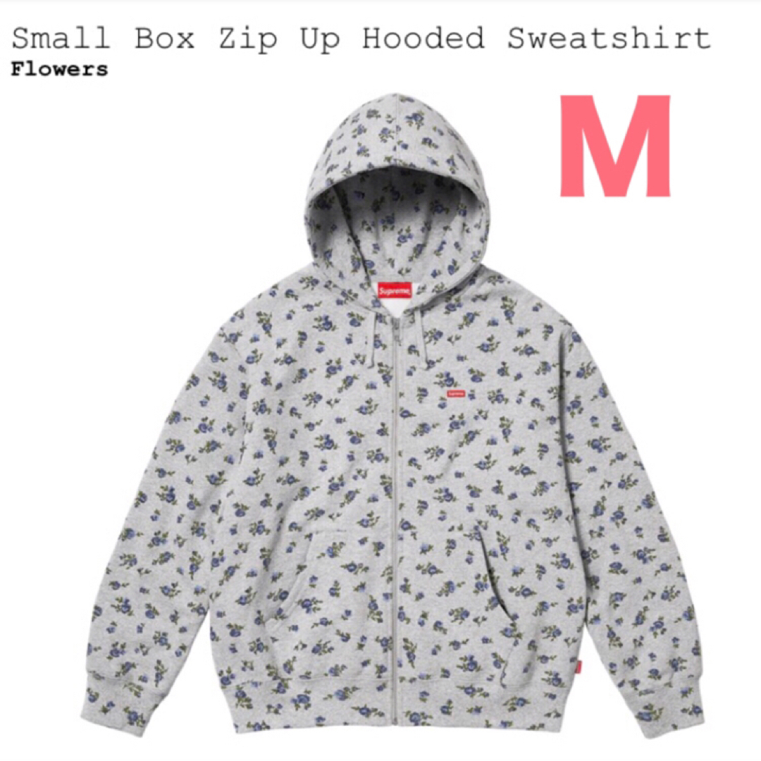 Supreme - SUPREME small box zip up hooded flowersの通販 by moons