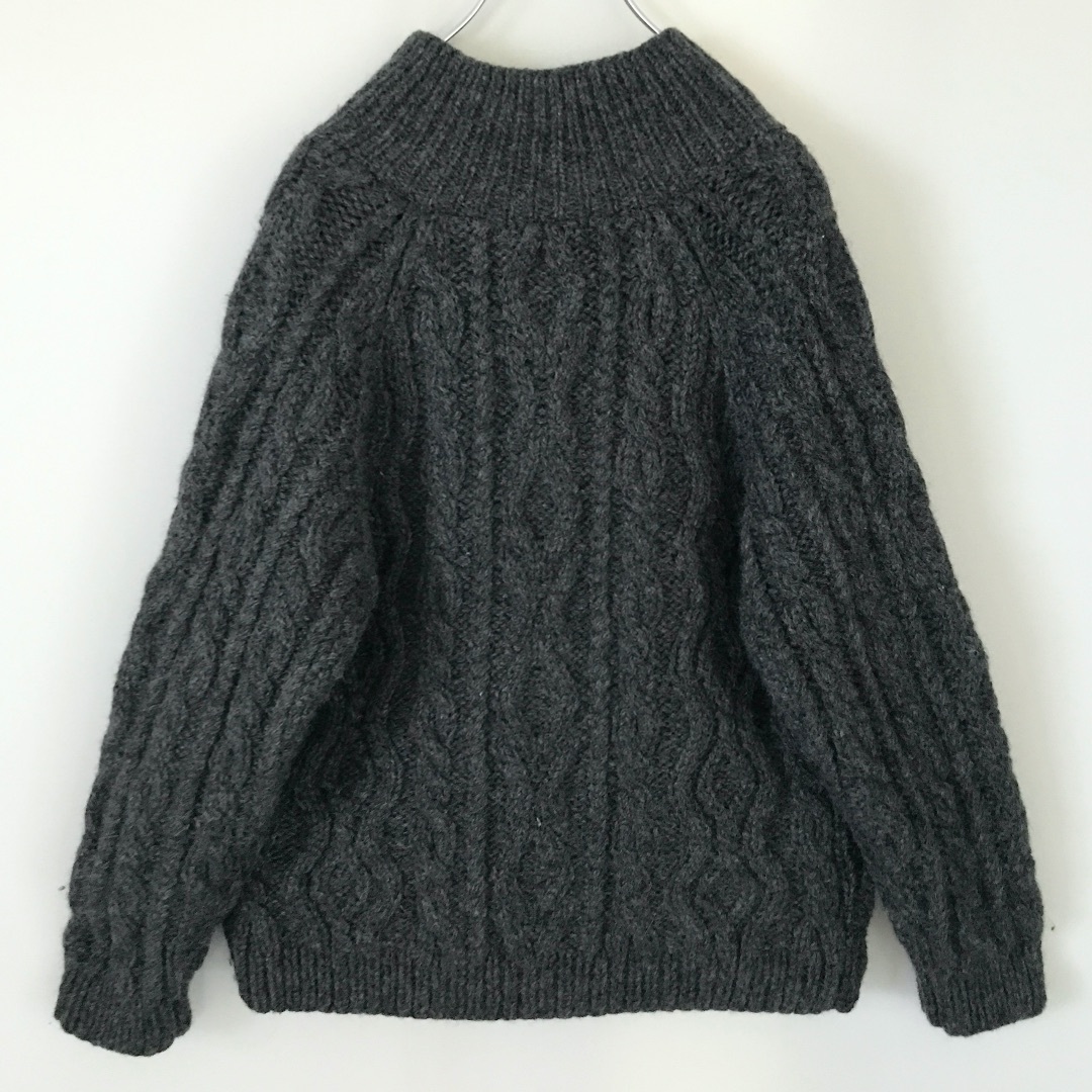 IWOOD - WOODS☆アランニット カーディガン☆フィッシャーマンズニット