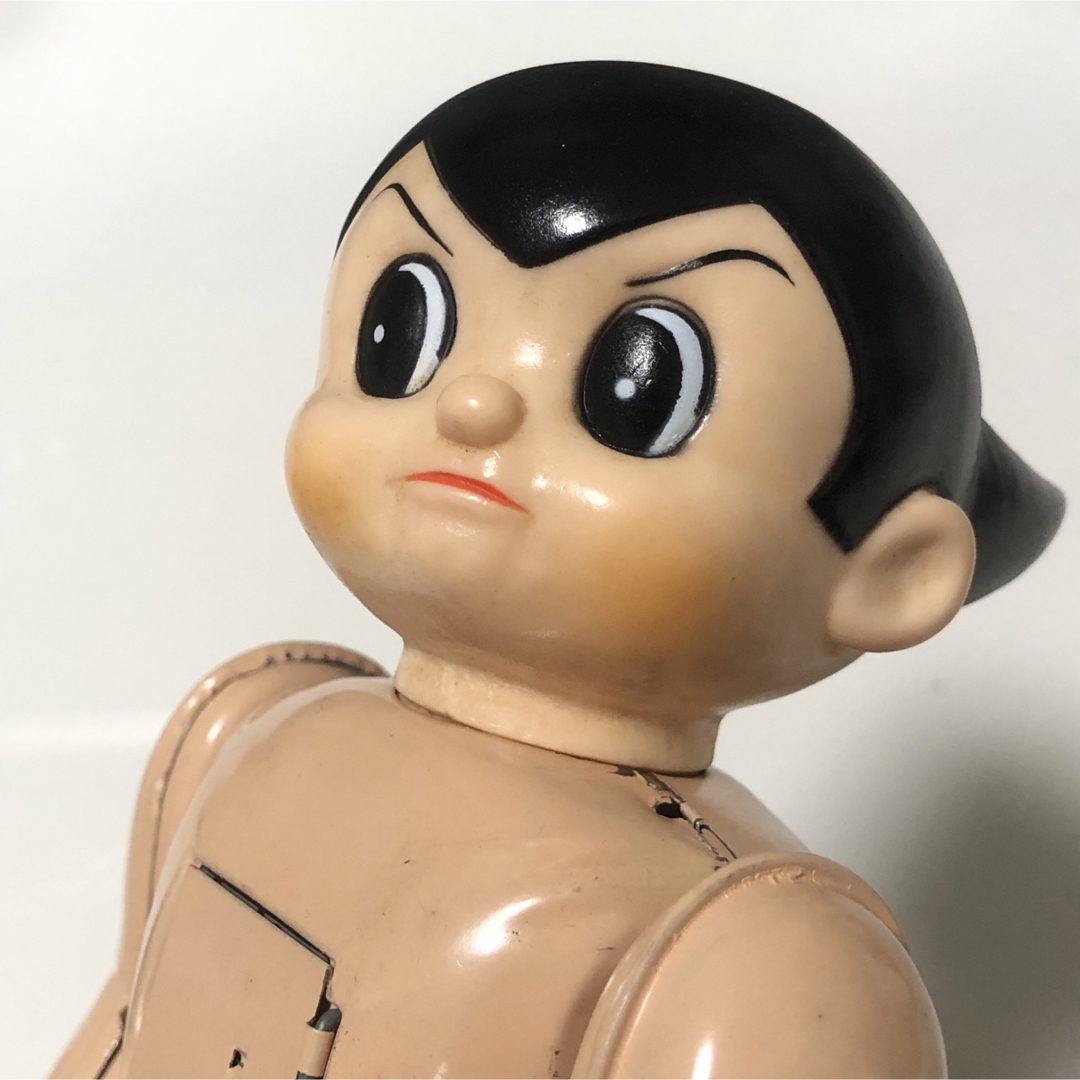 鉄腕アトム（胸開き）ブリキ おもちゃ ゼンマイ ビリケン商会 の通販