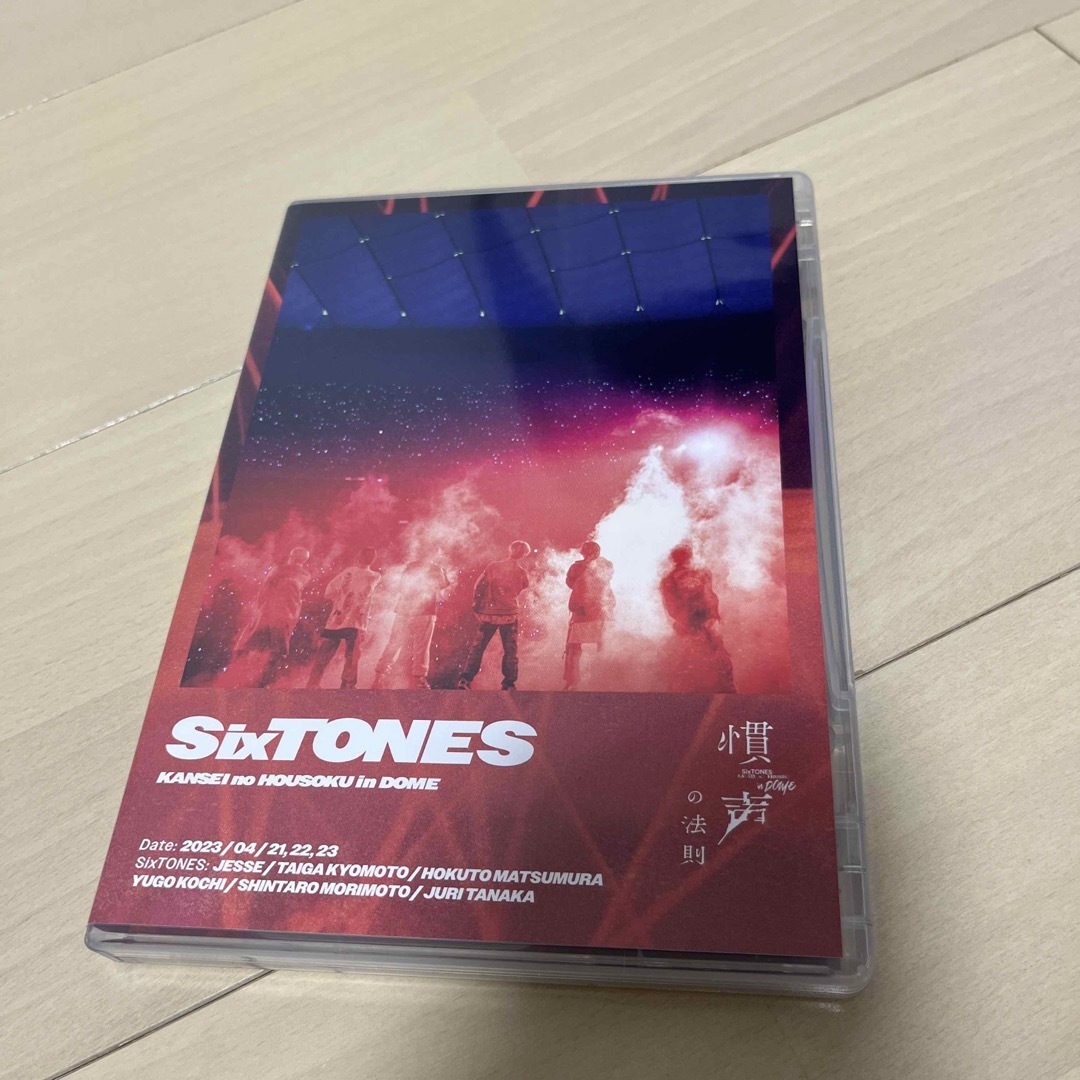 SixTONES - sixtones 慣性の法則 LIVE DVDの通販 by mryus shop