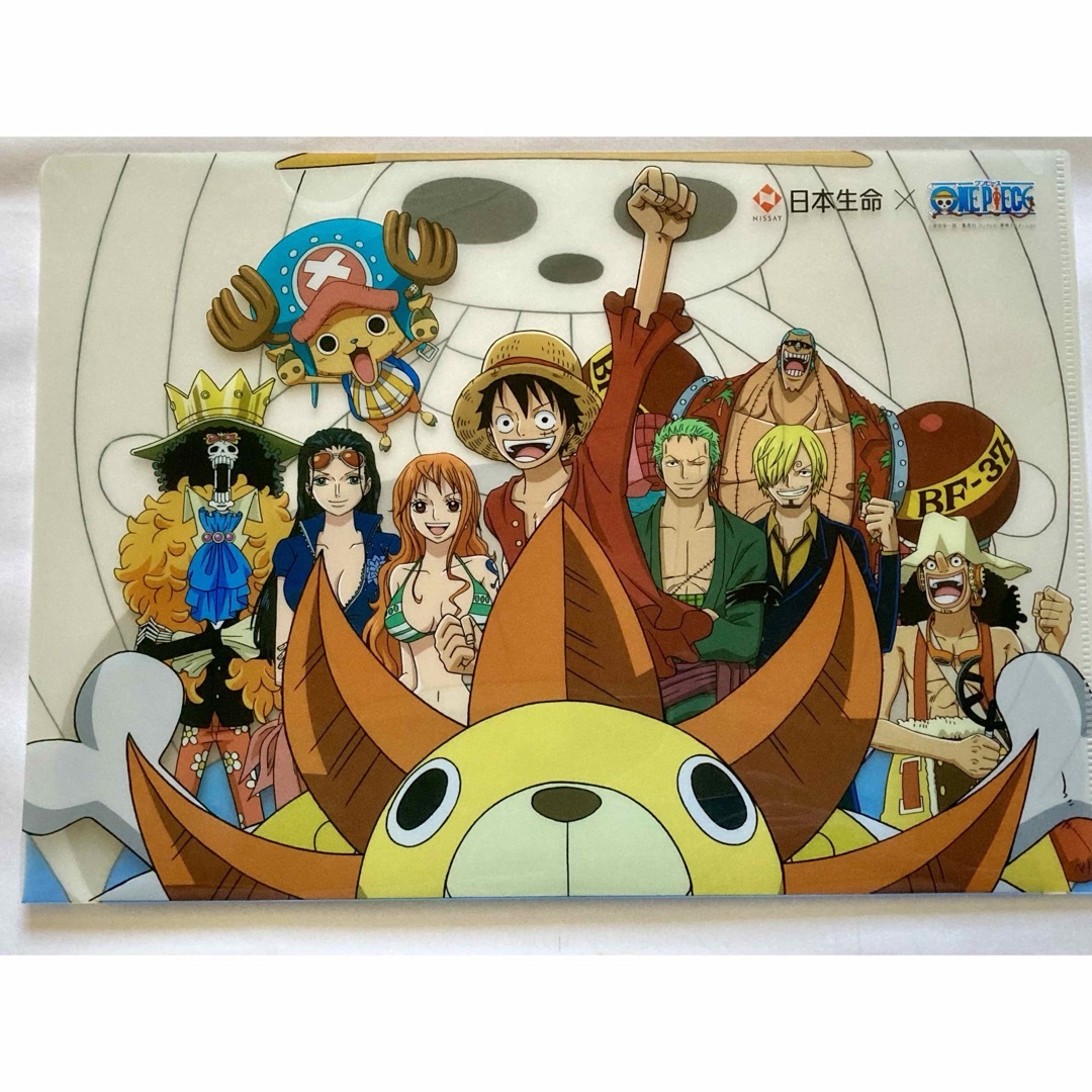 ONE PIECE - 【非売品】ワンピース A4サイズクリアファイル 日本生命