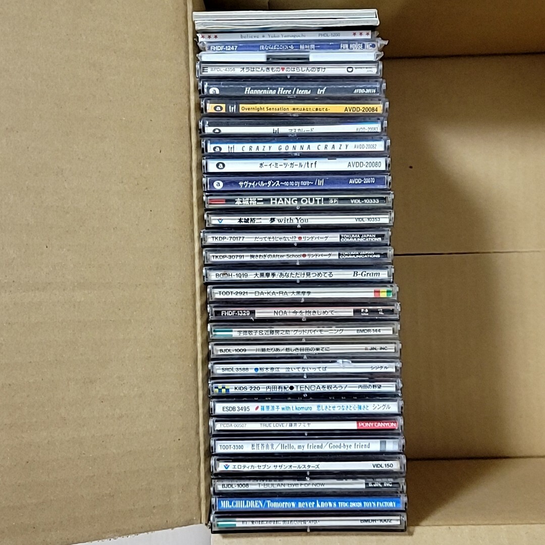 邦楽 懐かし 8cm シングル CD 37枚 セット まとめ売り 8センチ 昔の