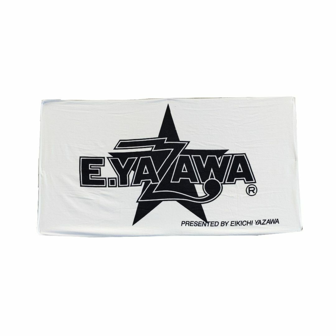 矢沢永吉 SBT スペシャルビーチタオル 96 (ロゴ星)白・黒・黒の通販 by