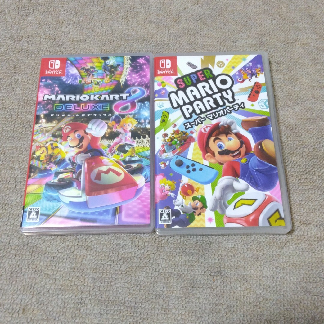 Nintendo Switch - マリオカート8DX＆マリオパーティの通販 by ゲーム