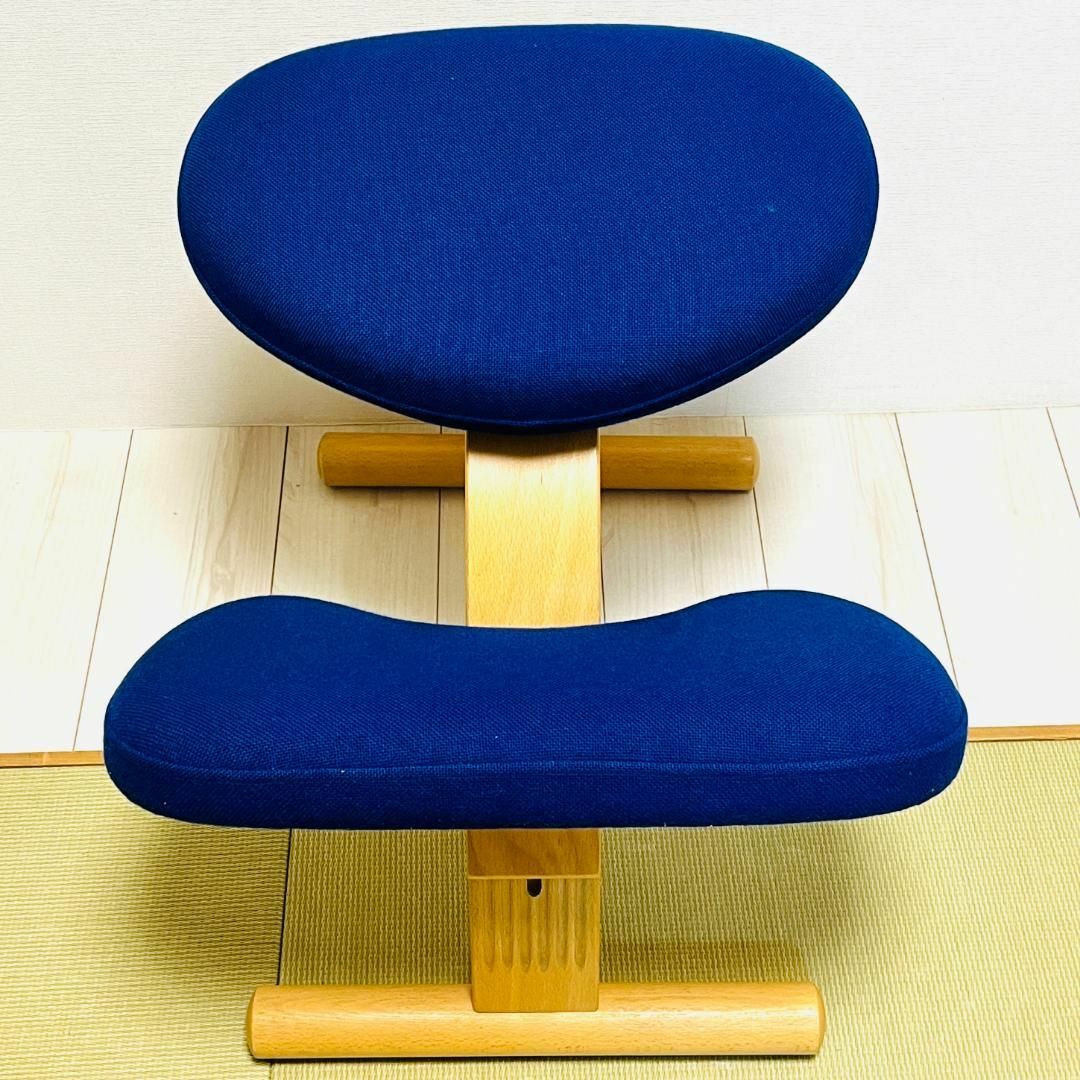 リボ社 バランスチェア イージー ネイビー 【公式通販】