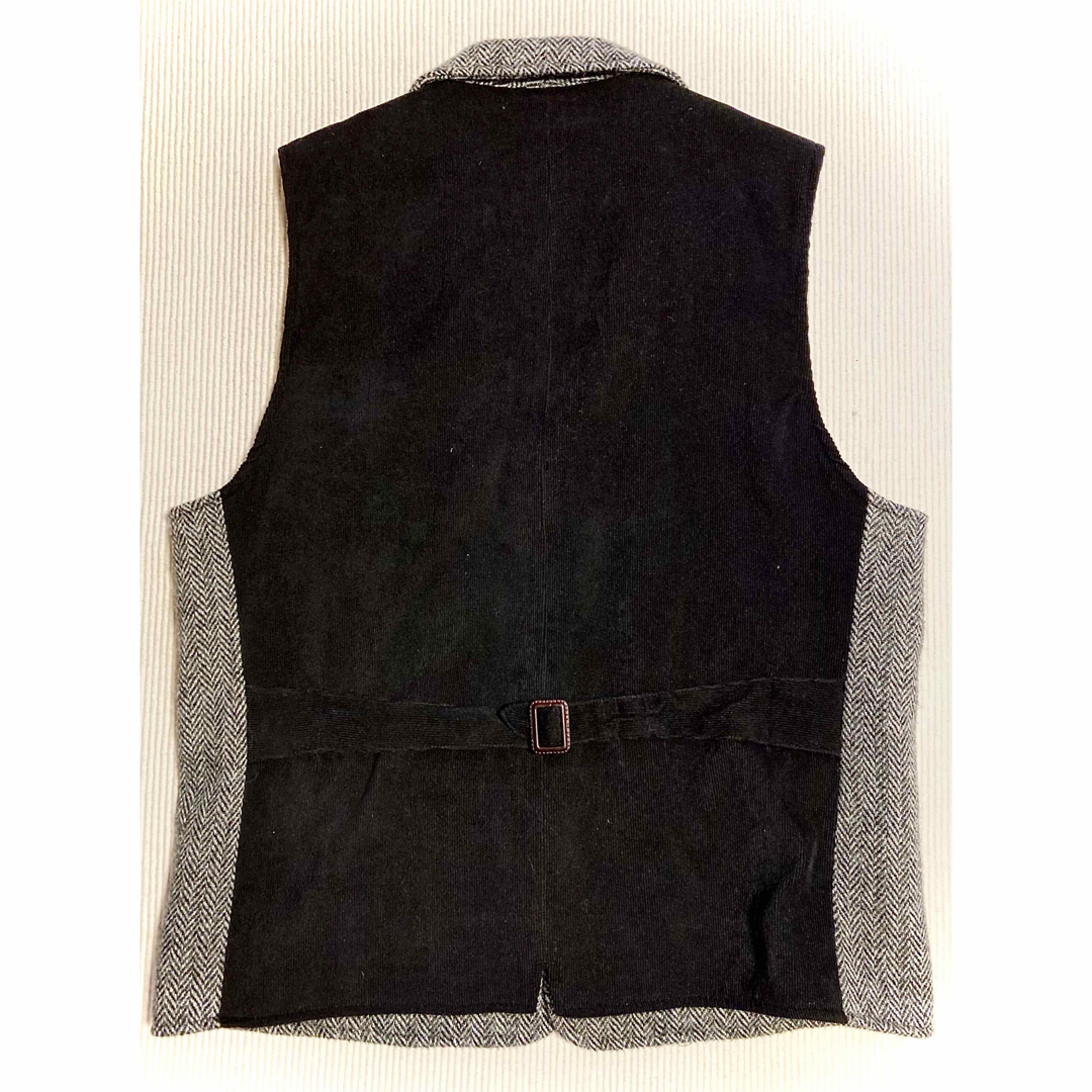 Harris Tweed - HARRIS TWEED ハリスツイード ジレ ベスト 襟付き