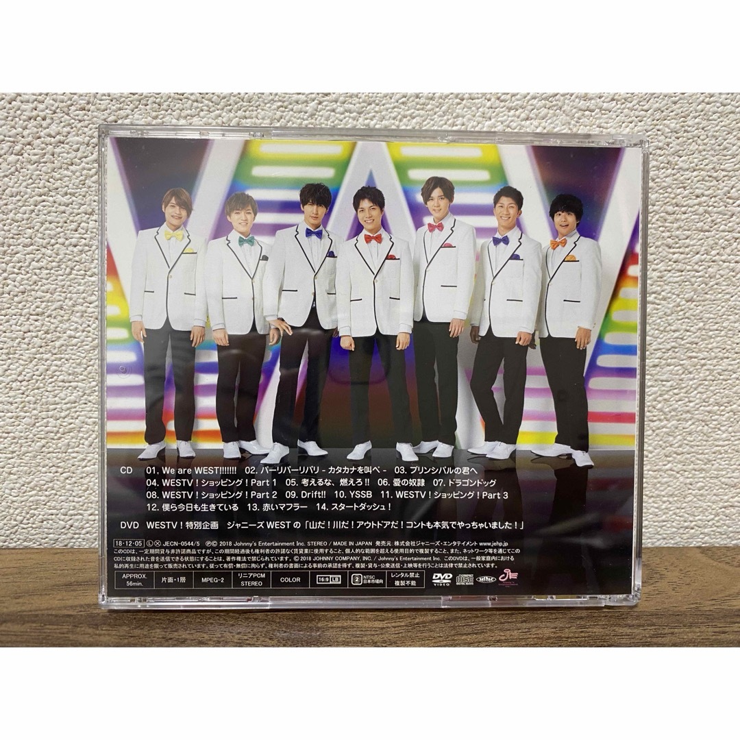 ジャニーズWEST - WESTV 初回盤の通販 by ❤︎｜ジャニーズウエスト