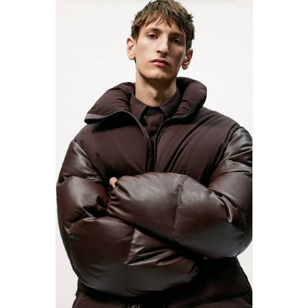 ZARA - 【ZARA x STUDIO NICHOLSON】 コントラストダウンジャケットの