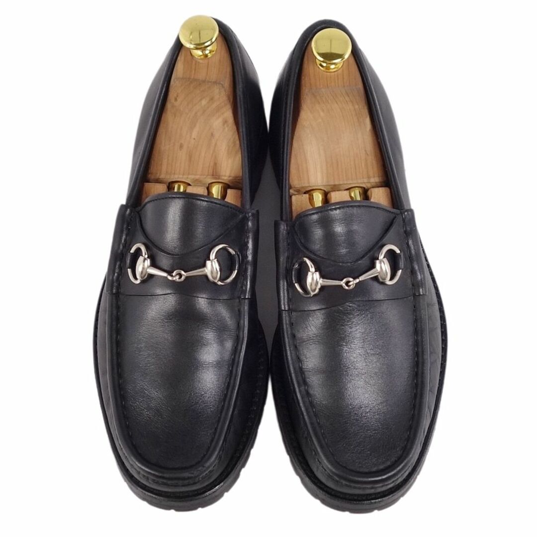 GUCCI - グッチ GUCCI ローファー モカシン ホースビット カーフレザー