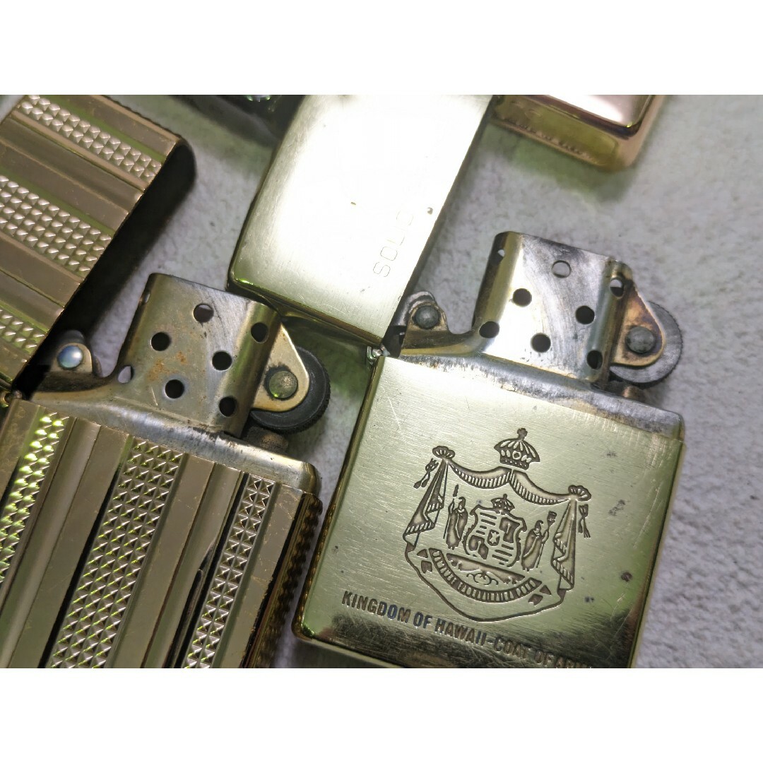 ZIPPO - zippo ジッポライター 7個まとめ 使用感有りの通販 by える