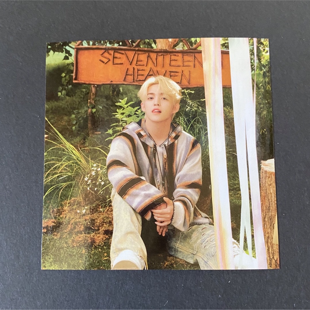 SEVENTEEN - seventeenth heaven PM2:14ver.ステッカー エスクプスの