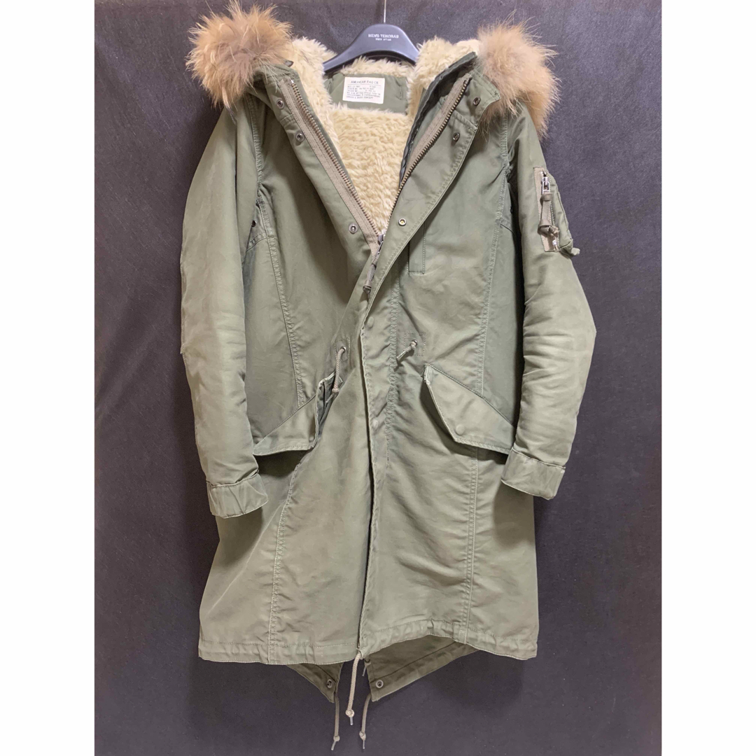 AMERICAN RAG CIE - アメリカンラグシー ファー付き モッズコート