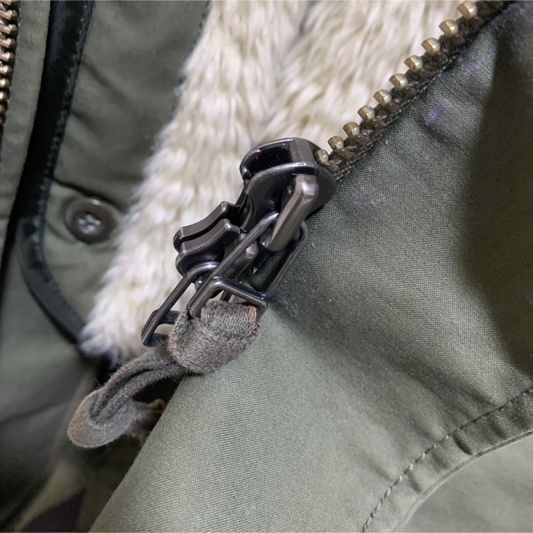 AMERICAN RAG CIE - アメリカンラグシー ファー付き モッズコート