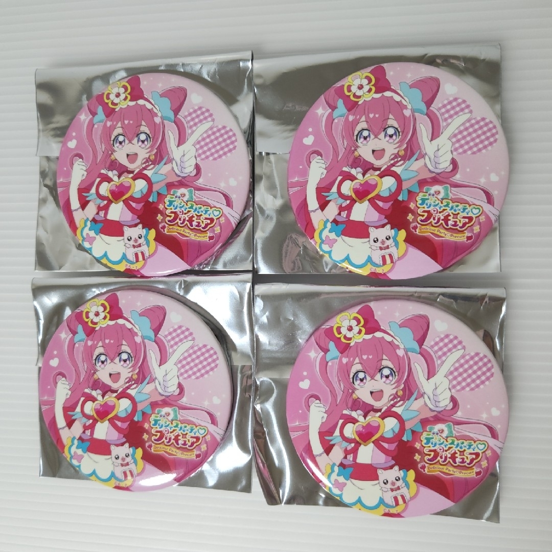 デリシャスパーティ♡プリキュア 和実ゆい キュアプレシャス 缶バッジ