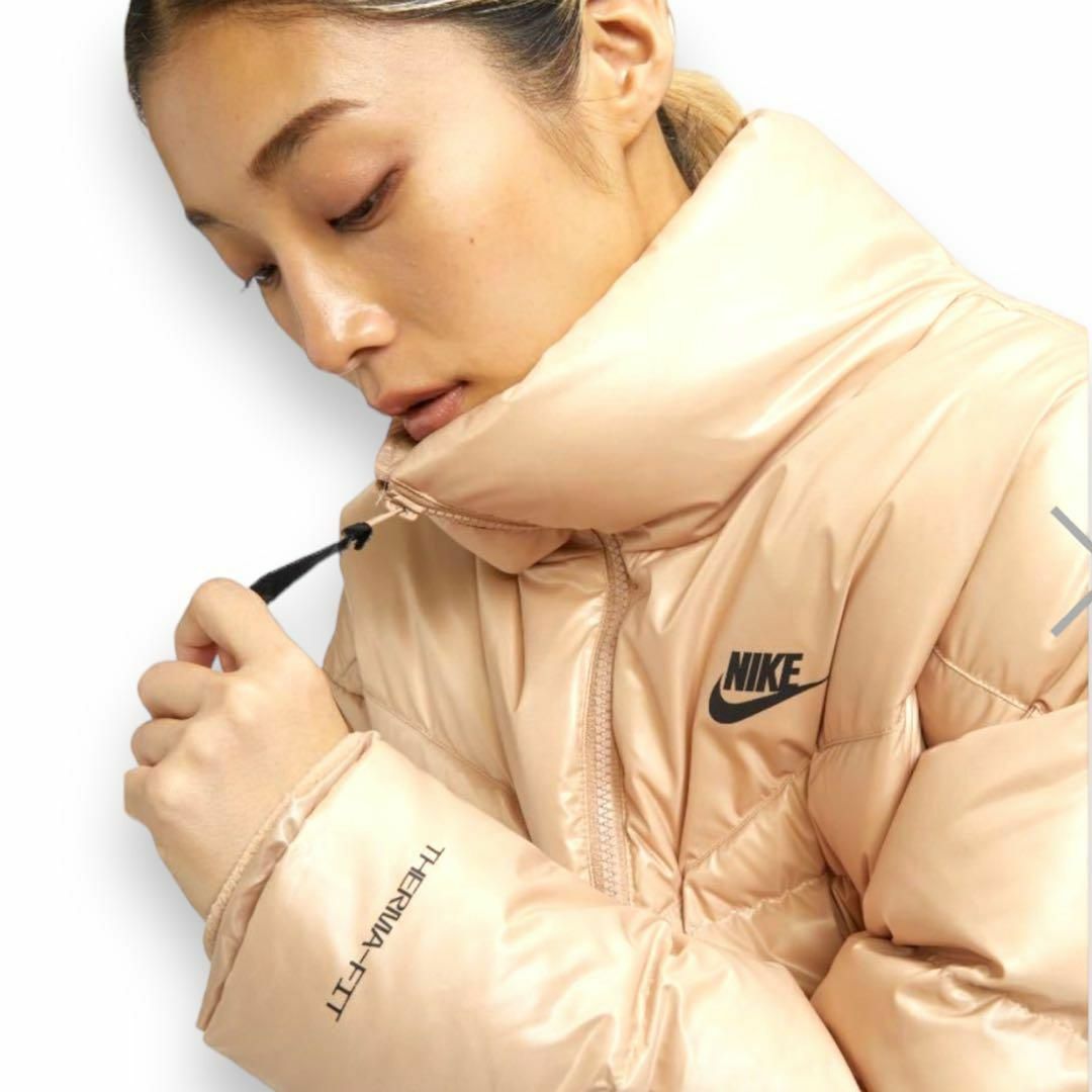 NIKE - 新品 ナイキ ダウンジャケット NIKE THERMA-FIT ゴールド