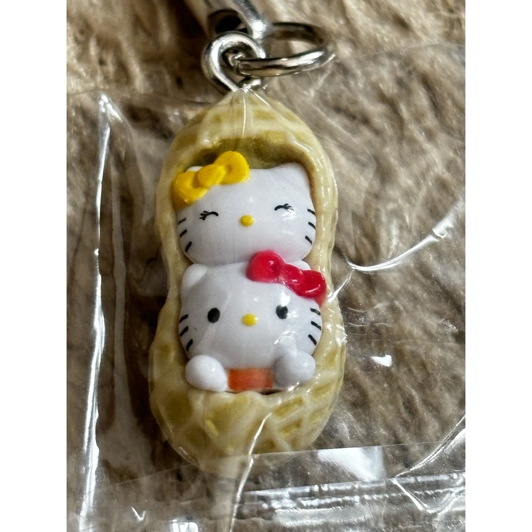 美品 タグ付き ハローキティ 千葉 房総 落花生 ぬいぐるみ 2002年