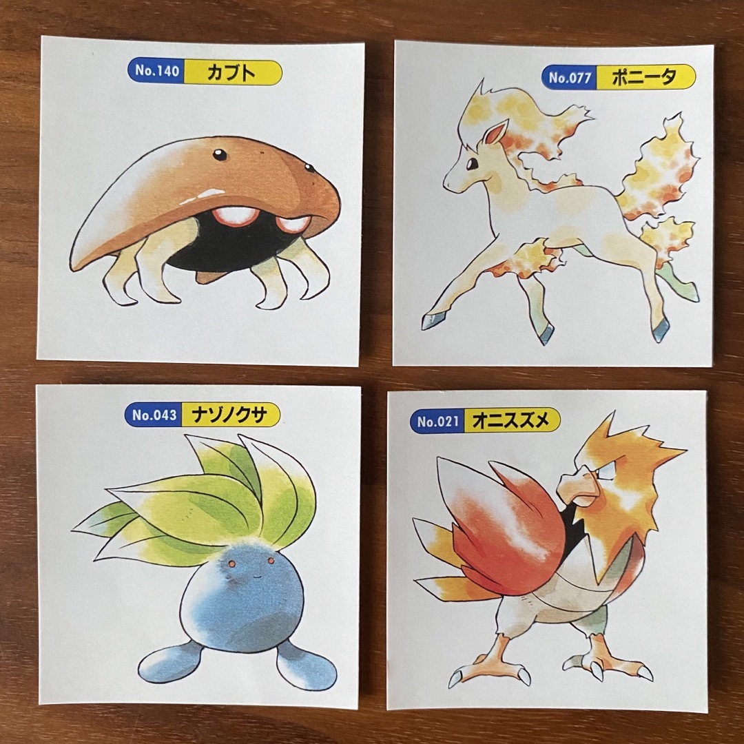 ポケモン - 【ポケモン】トップサン シール4枚 レトロの通販 by にゃん