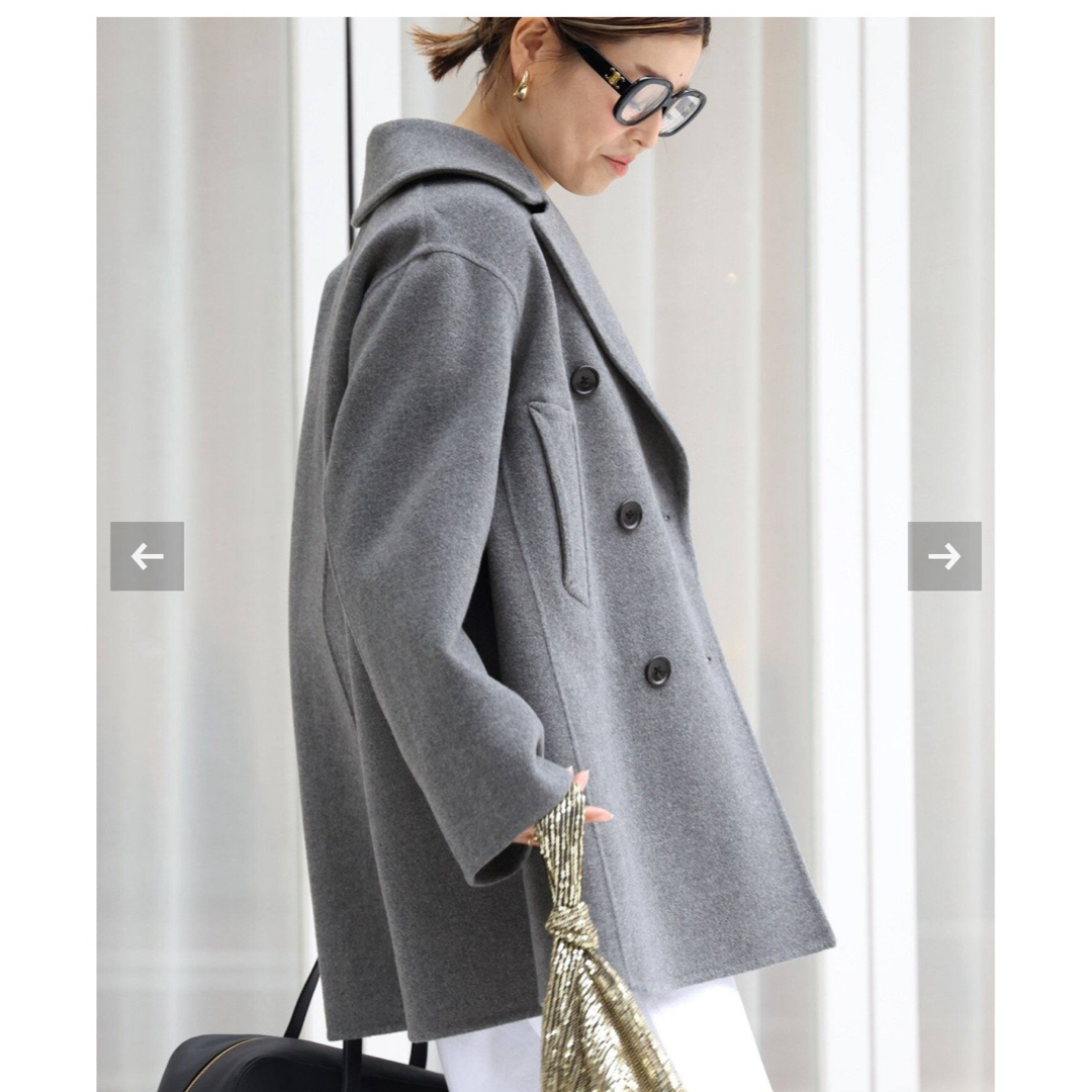 DEUXIEME CLASSE - Deuxieme Classe Viclor ハーフコート ピーコートの