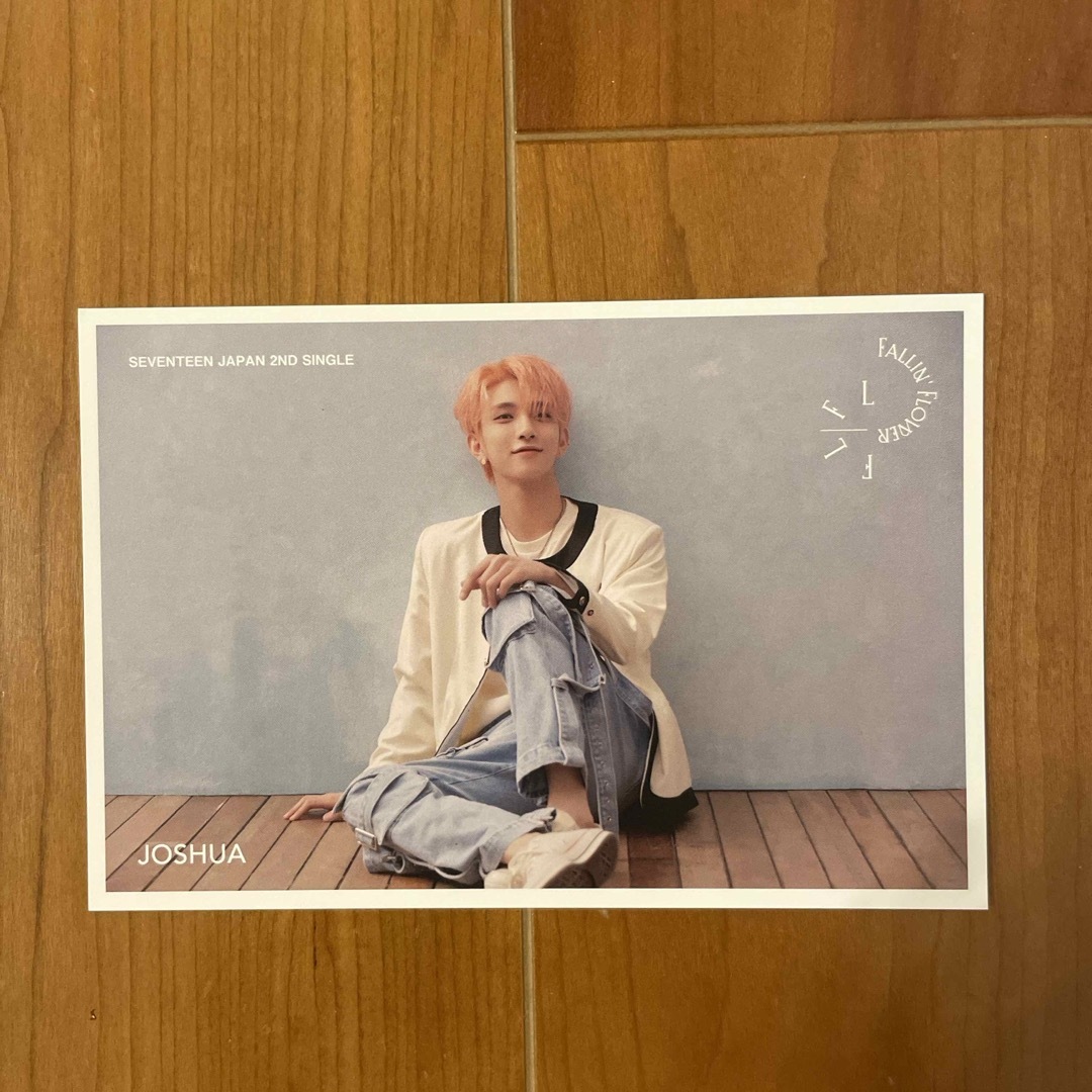 SEVENTEEN - SEVENTEEN 舞い落ちる花びら お渡し会 サイン入りカード