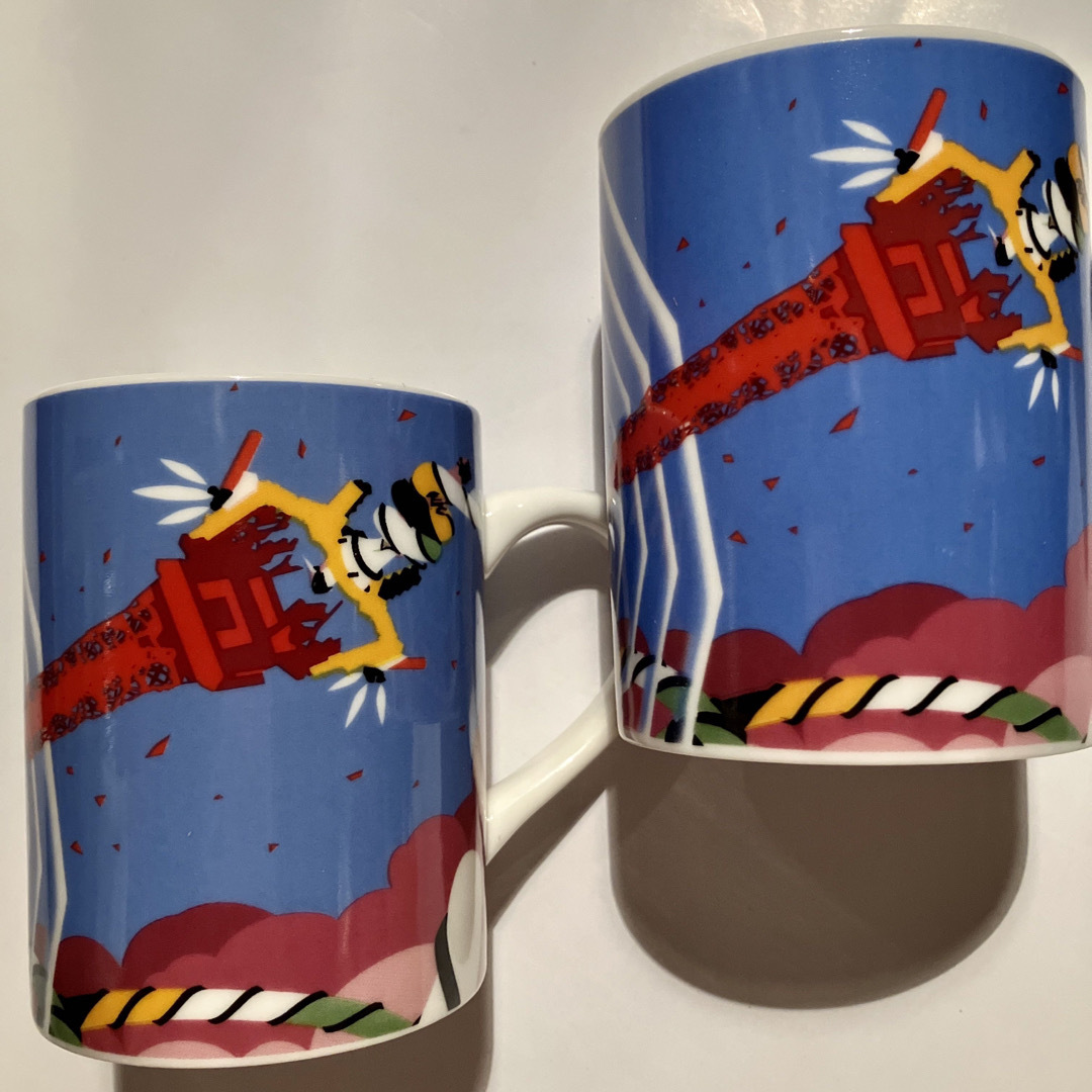 新品 2個セット 陶器製 マグカップ シンエヴァンゲリオン 一番くじ 初