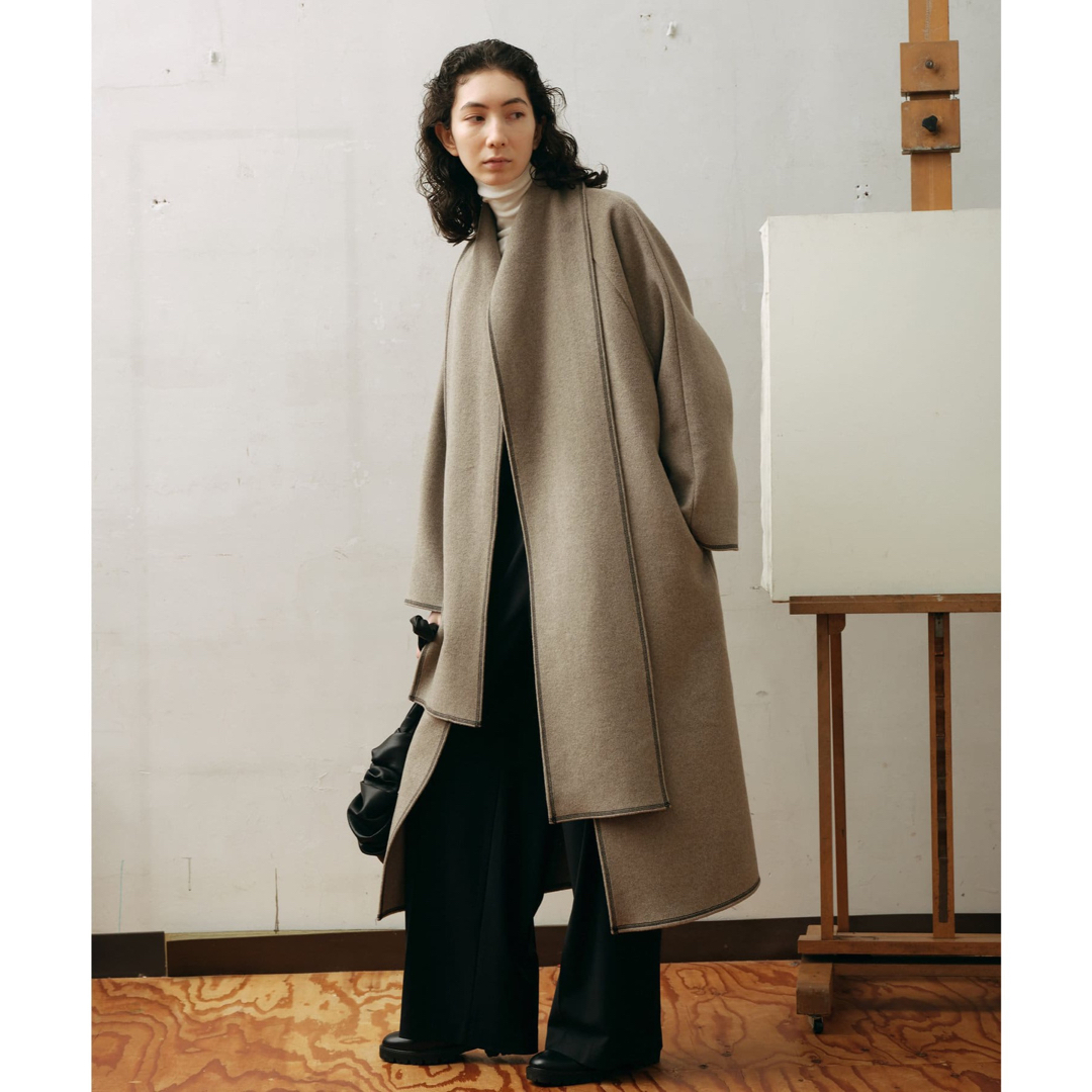 GALLARDA GALANTE - GALLARDAGALANTE ♡ ストール付きステッチコートの