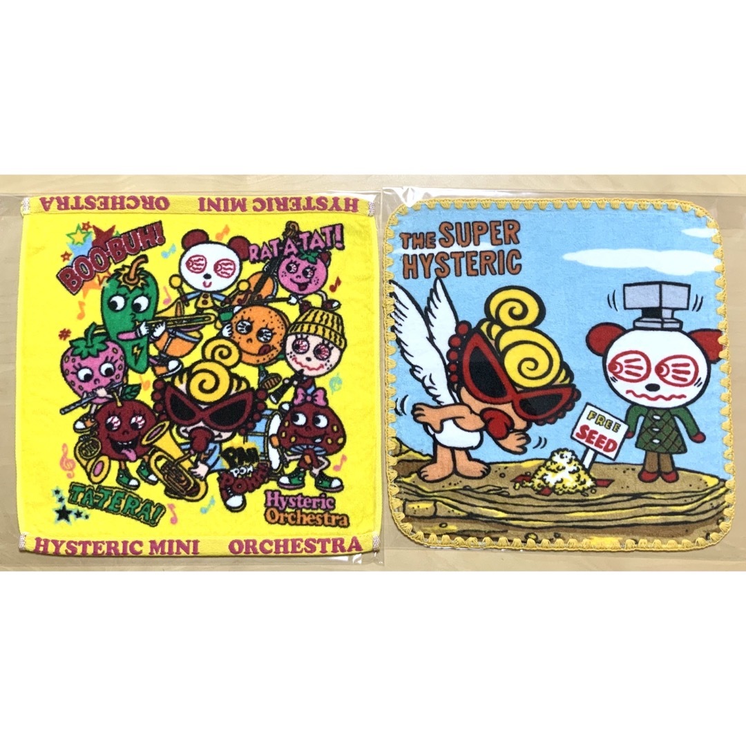 HYSTERIC MINI - ヒスミニ☆正規品☆新品☆ハンドタオル☆2枚セット