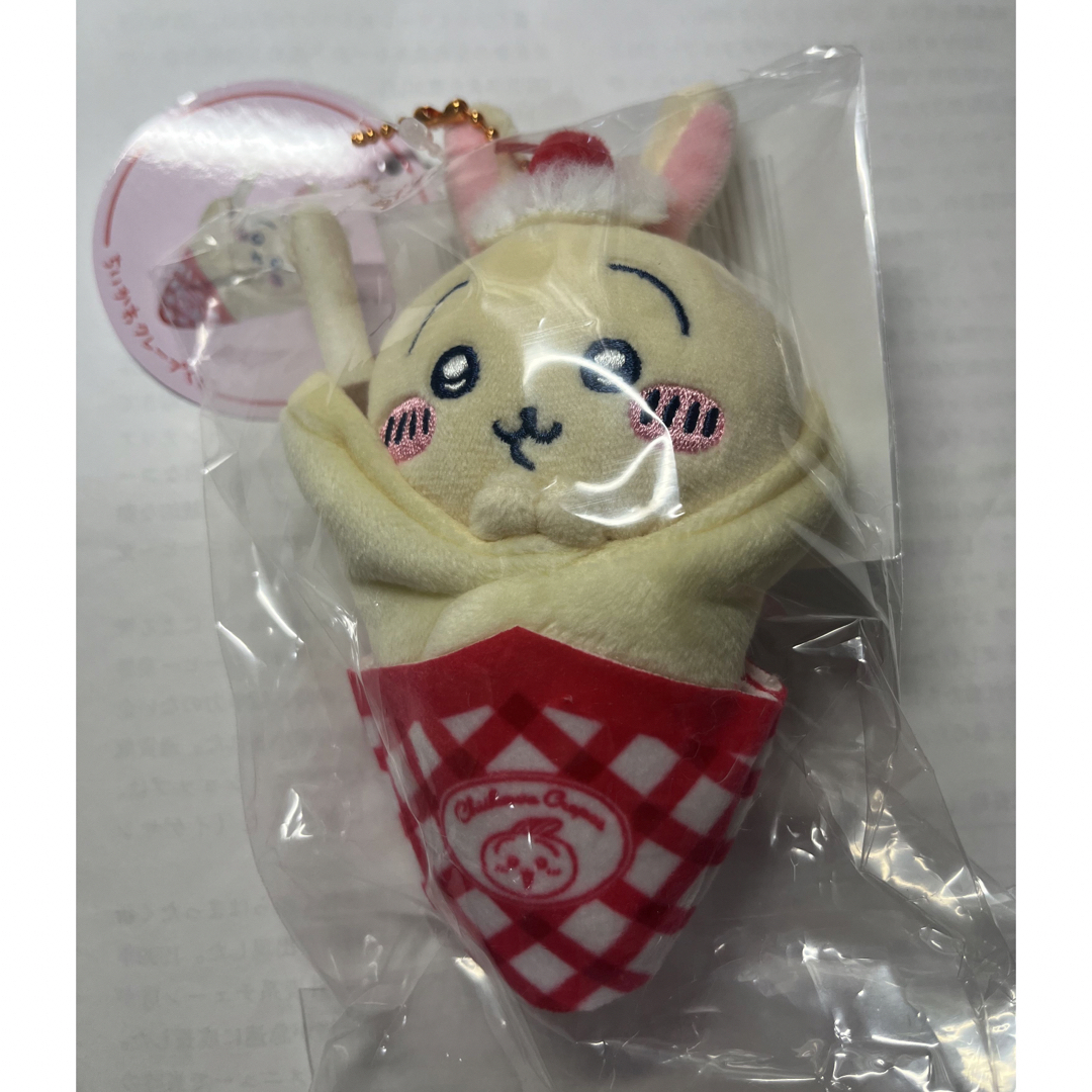 ちいかわ クレープくじ C賞 うさぎ-【中古】 「日本画」ー内と外の