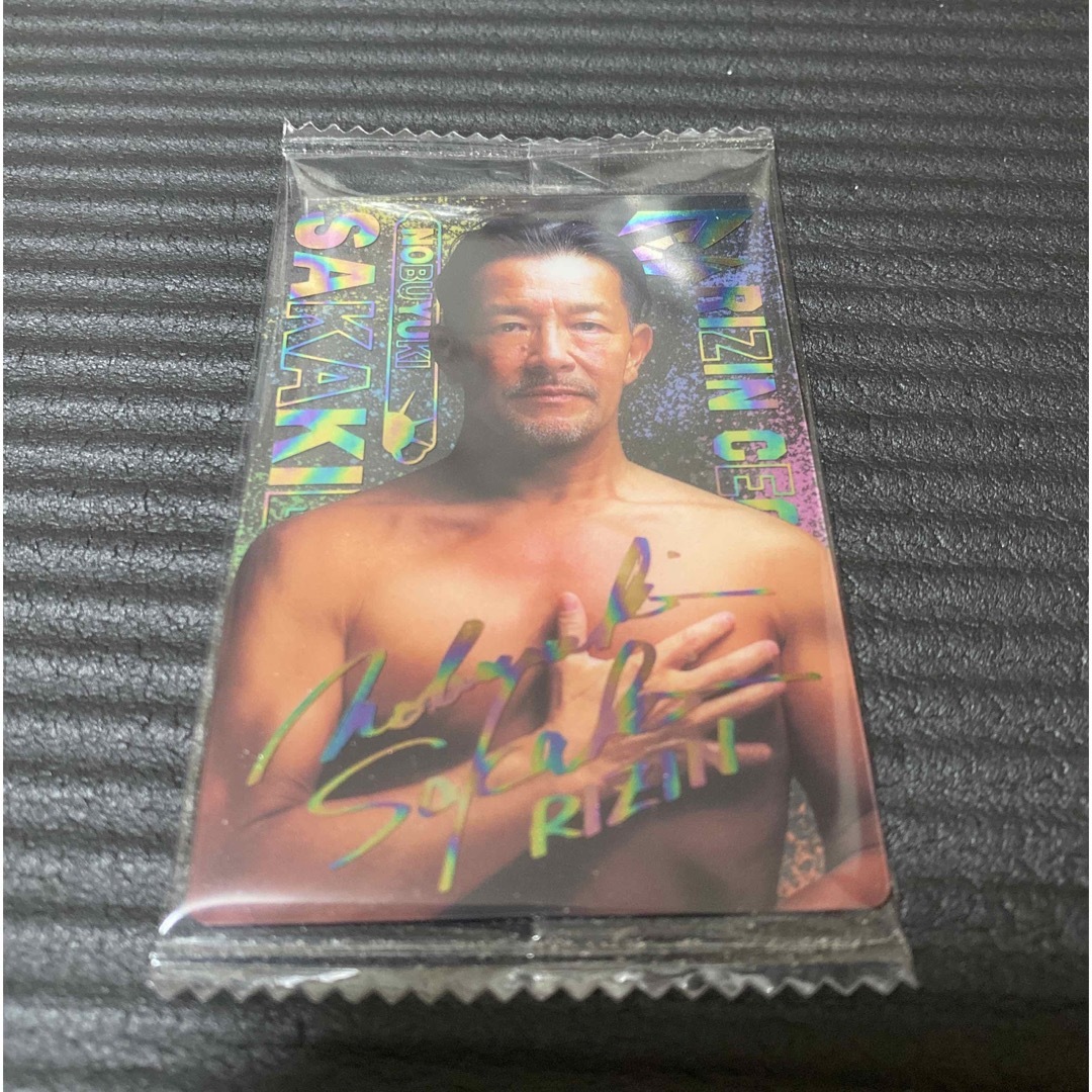 BANDAI - rizin ウエハース 榊原CEO シークレット サイン付きの通販 by