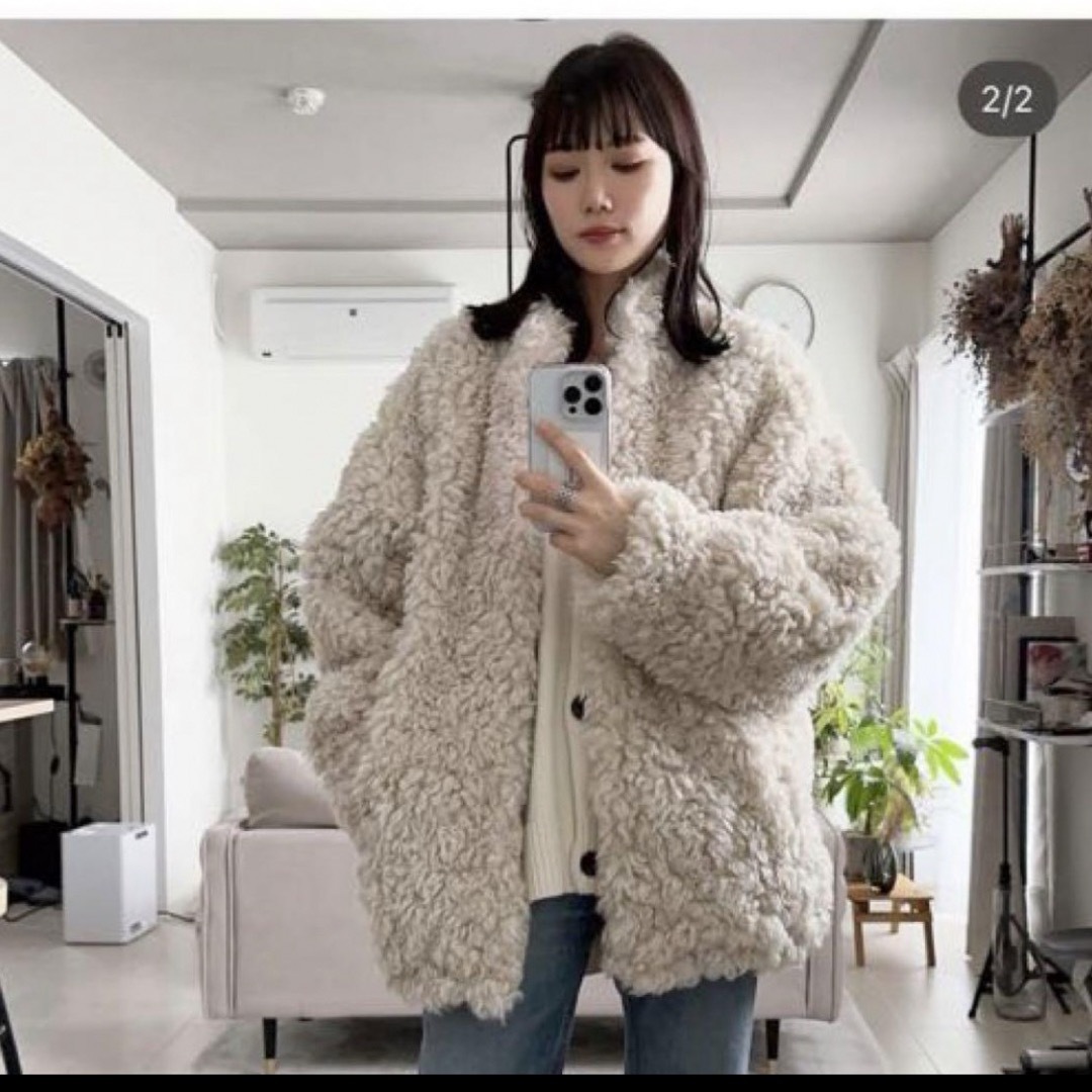 CLANE - 新品 田中みな実×CLANE CURL FUR SHORT COATの通販 by aira's