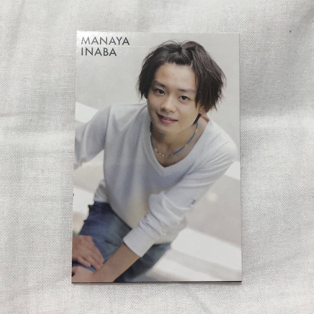 ジャニーズJr. - Myojo 63周年 データカード 稲葉愛弥の通販 by