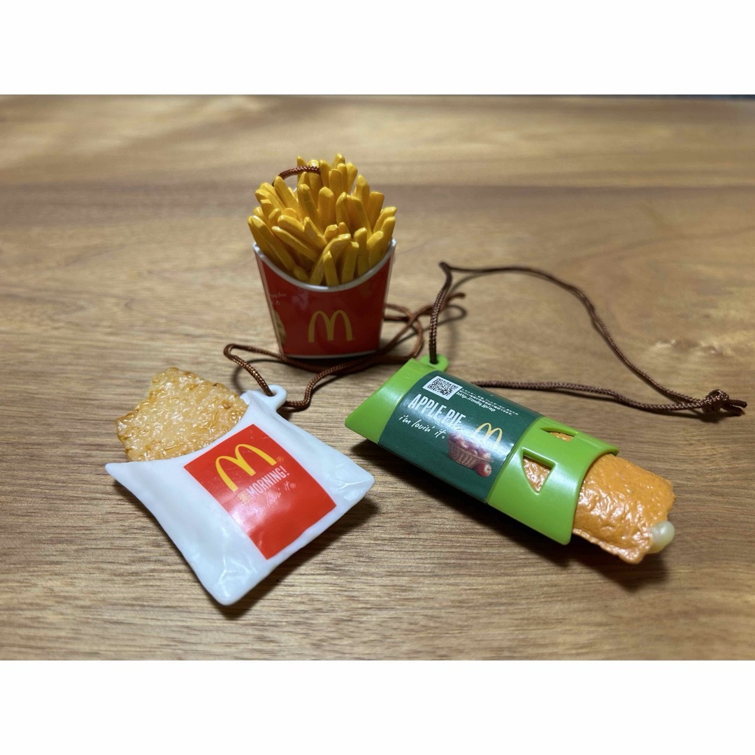 マクドナルド - マック ハッピーセット フードストラップ&マグネットの