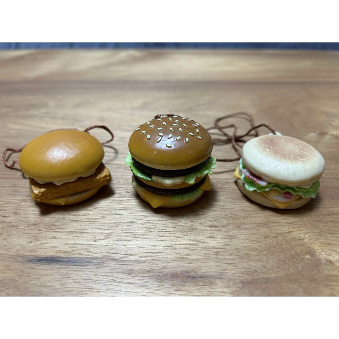 マクドナルド - マック ハッピーセット フードストラップ&マグネットの