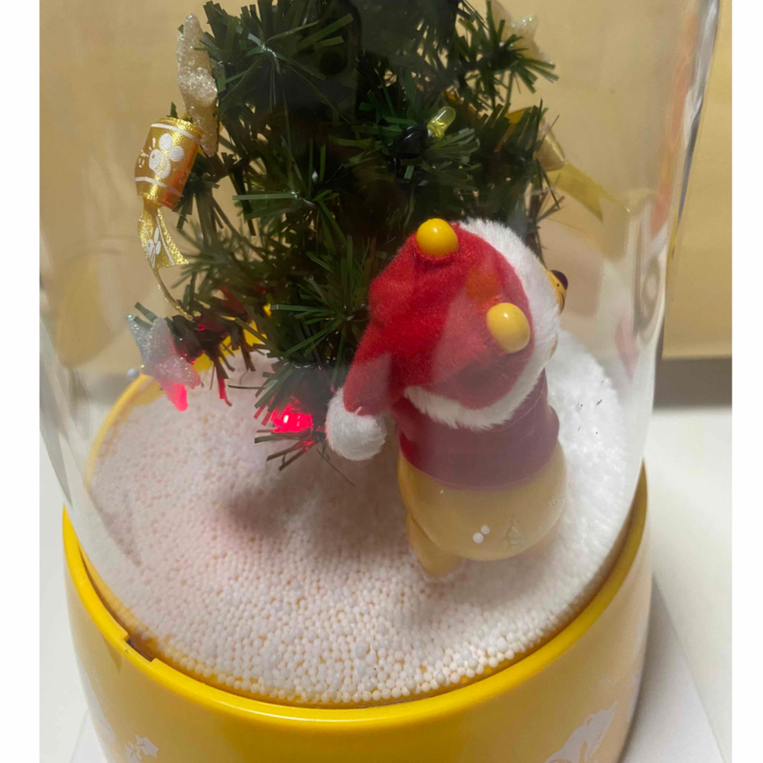 Disney - くまのプーさん 光るクリスマスツリードーム スノードームの