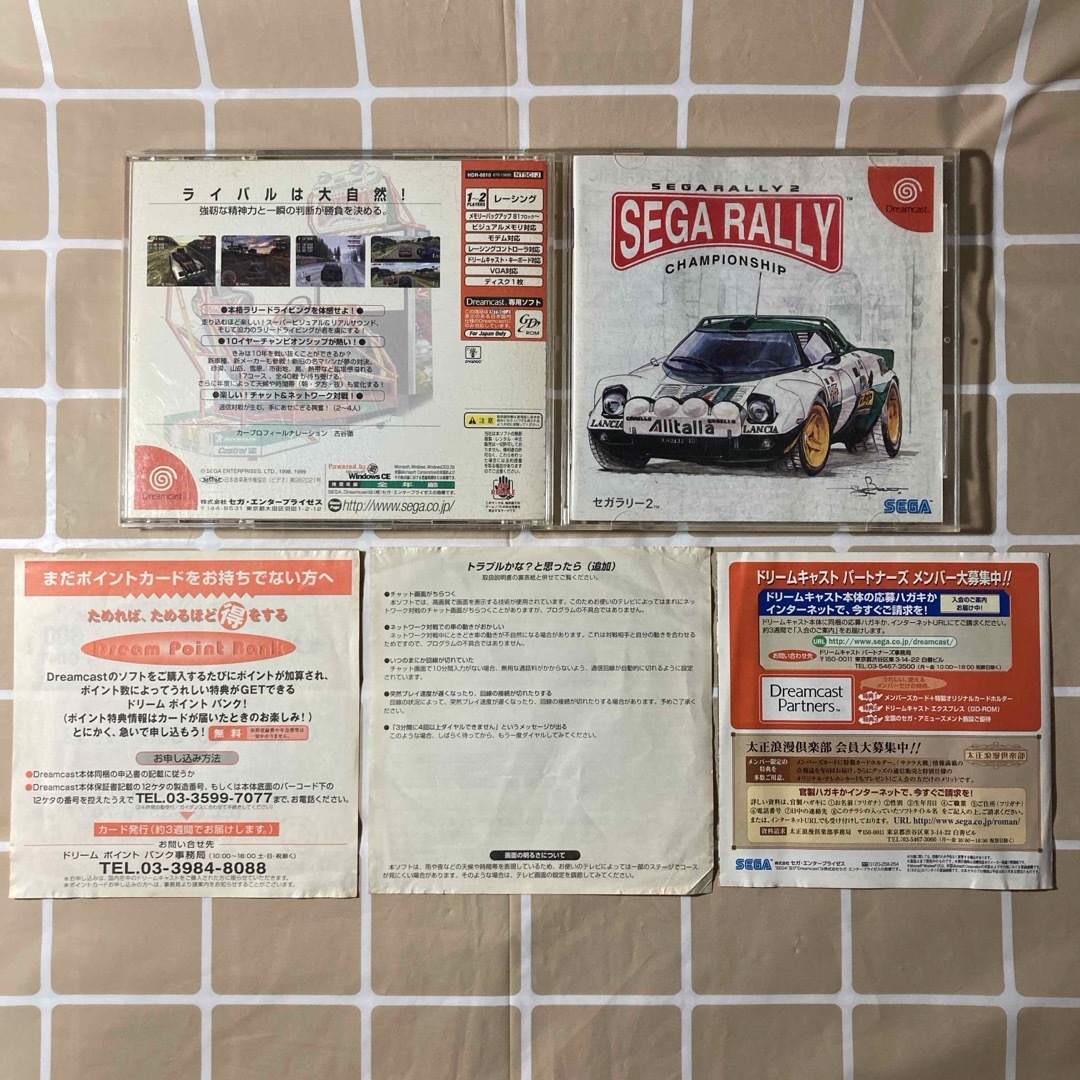 SEGA - ドリームキャストソフト セガラリー2 SEGA RALLY 2の通販 by