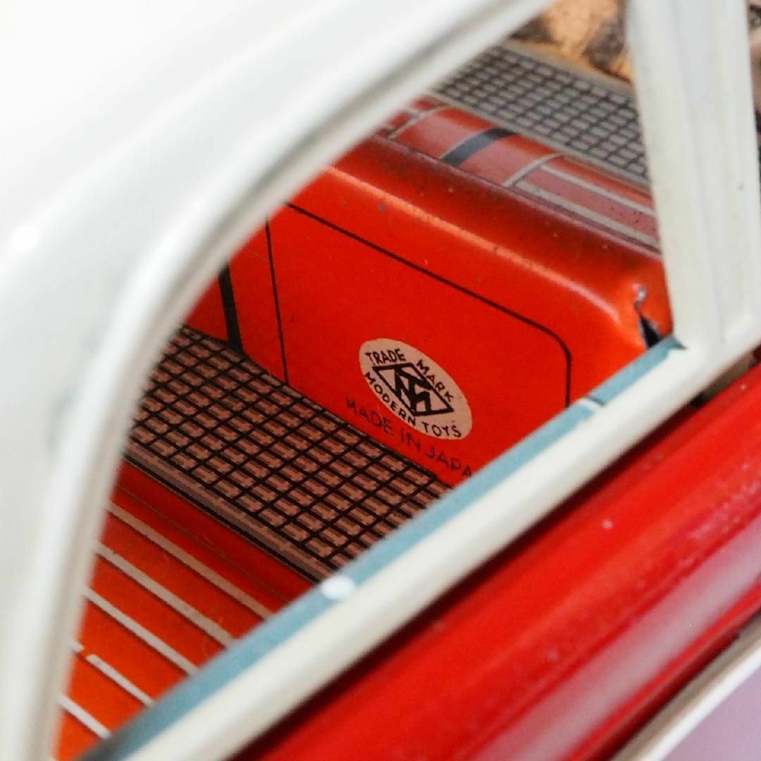 増田屋【ダイハツ コンパーノ ベルリーナ赤 リモコン欠】当時物ブリキ