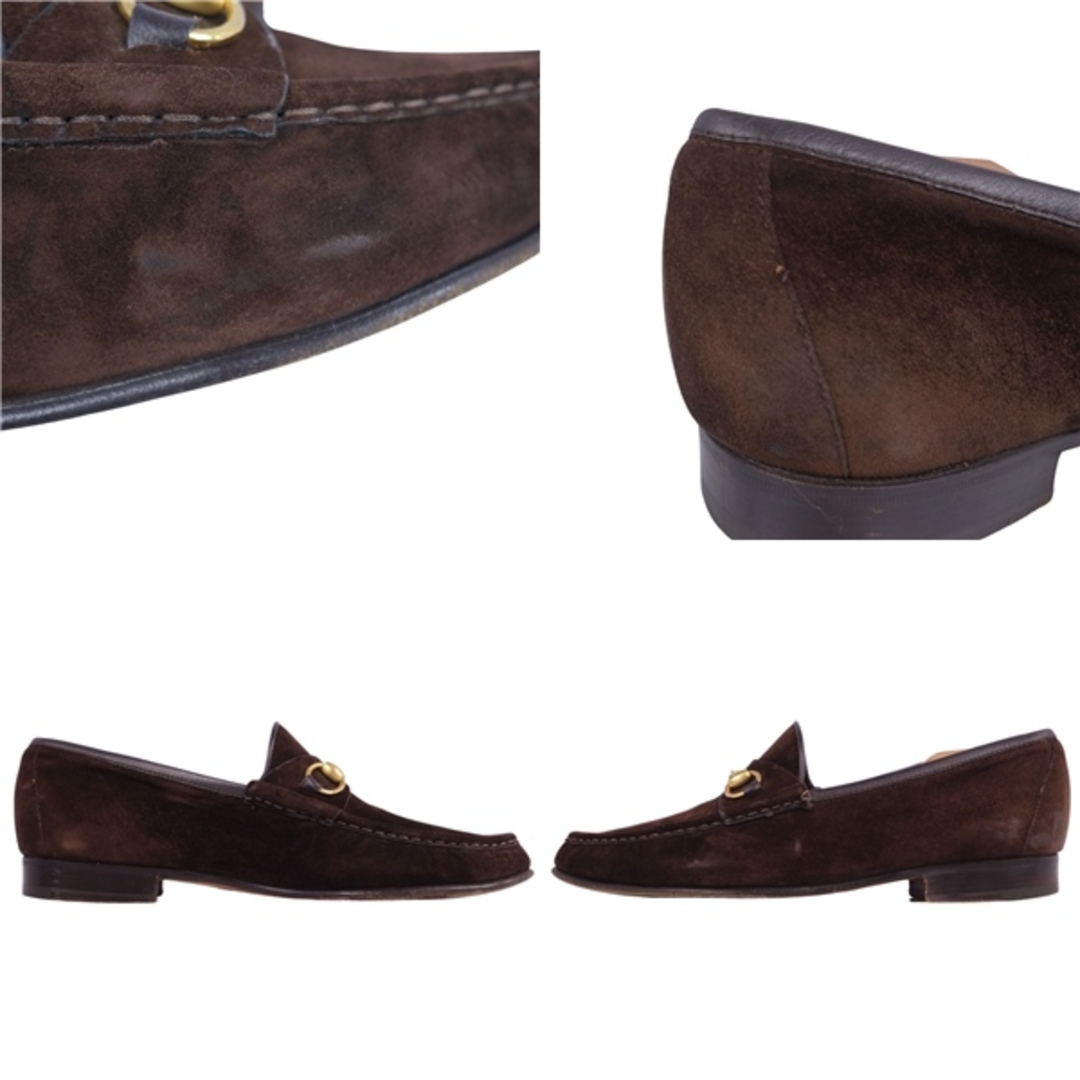 GUCCI - グッチ GUCCI ローファー モカシン ホースビット スウェード