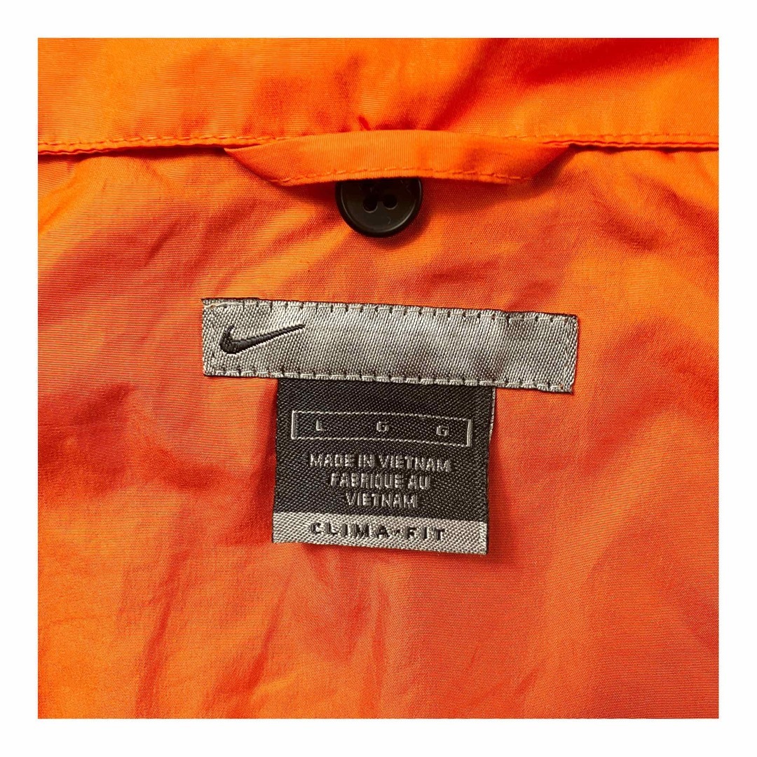 NIKE - 00s NIKE ナイキ ヴィンテージナイロンジャケット オレンジ