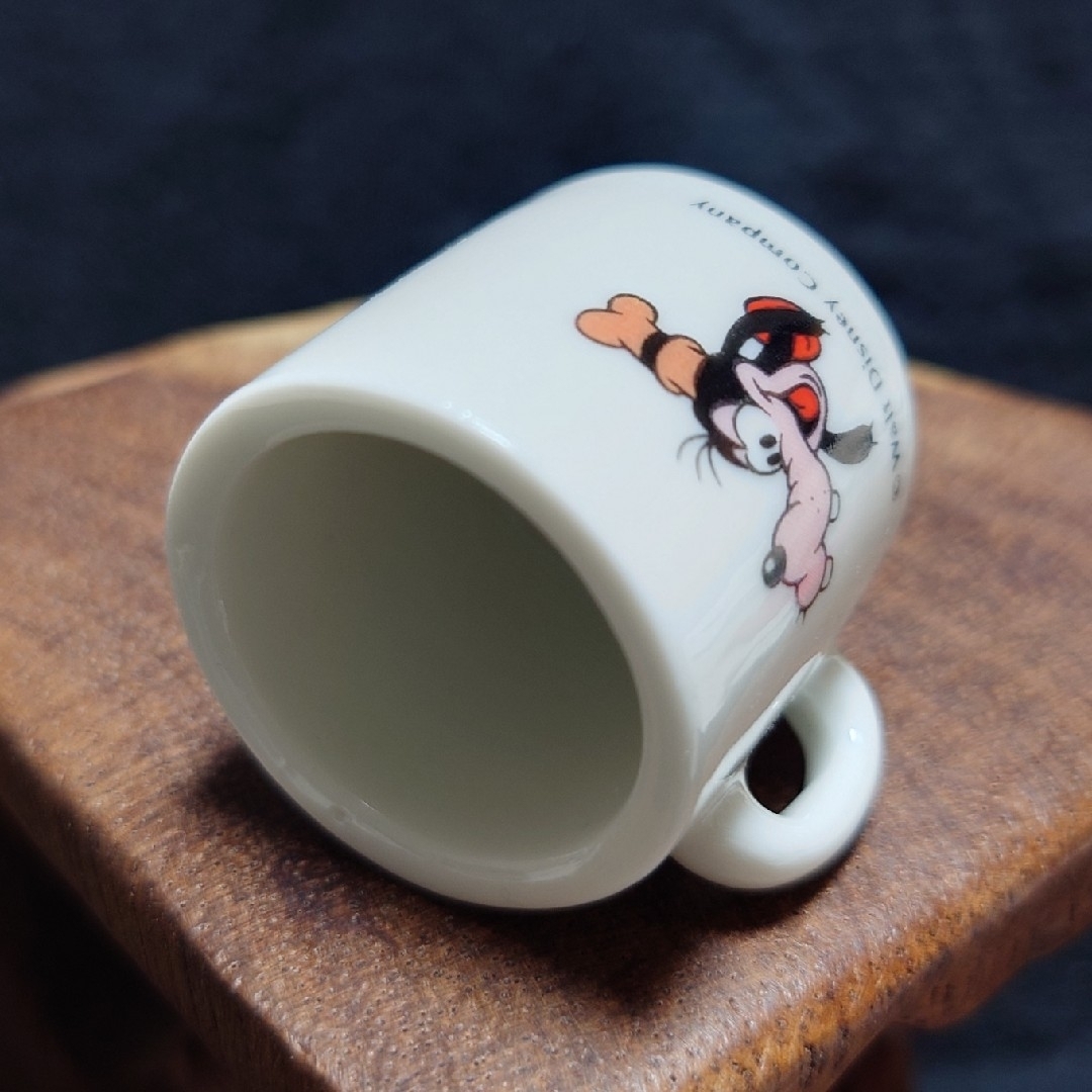 Disney - ディズニーキャラクター ミニマグカップ グーフィー 陶器