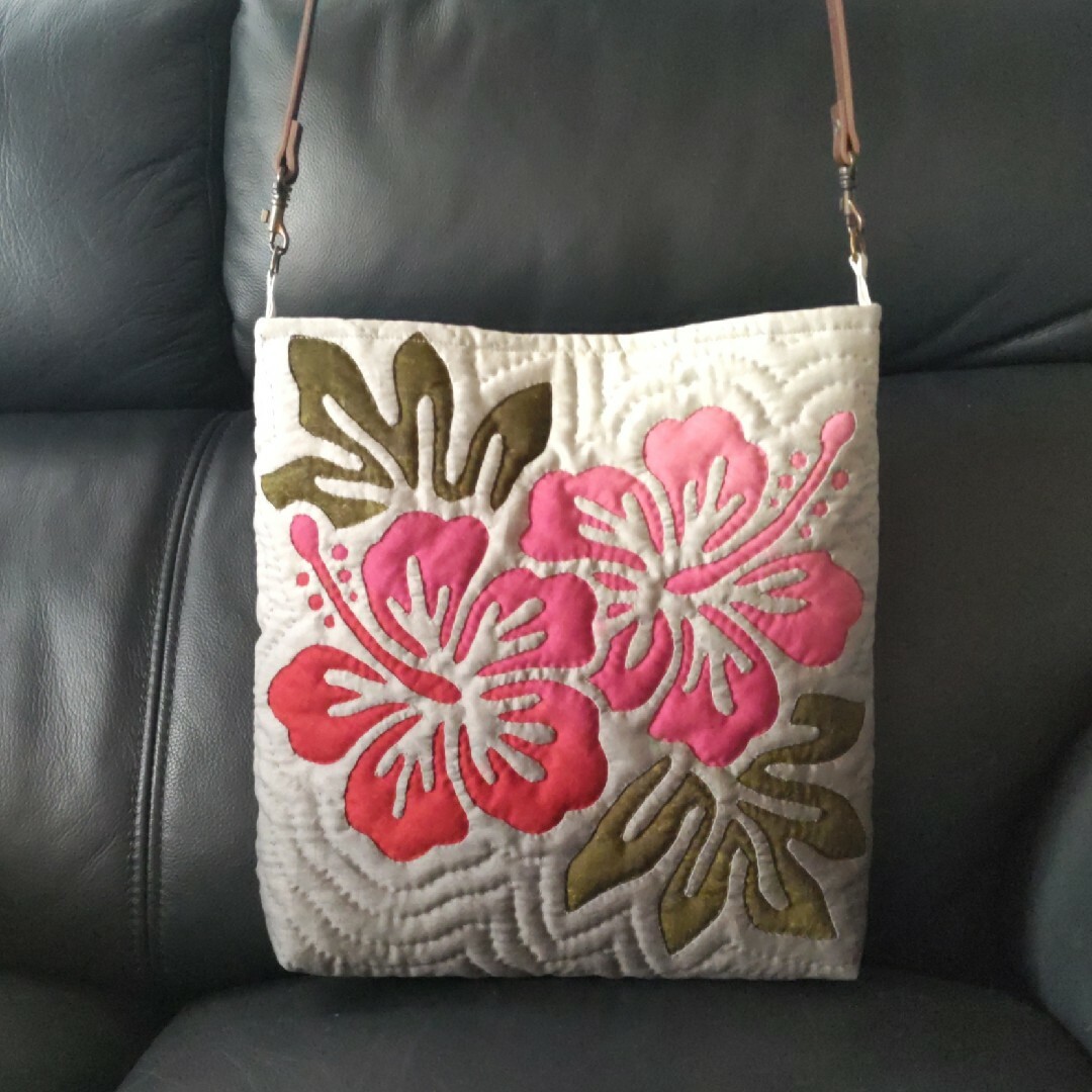 購入者が決まりました！ハンドメイド ハワイアンキルト ショルダー