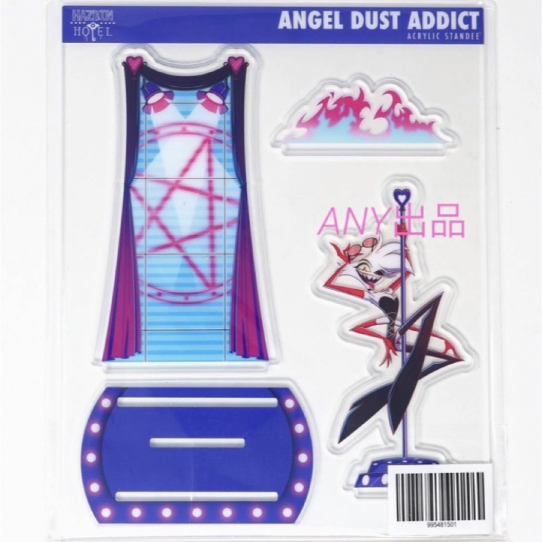 ハズビンホテル エンジェルダスト ぬい 箔押しカード アクスタ Amazon