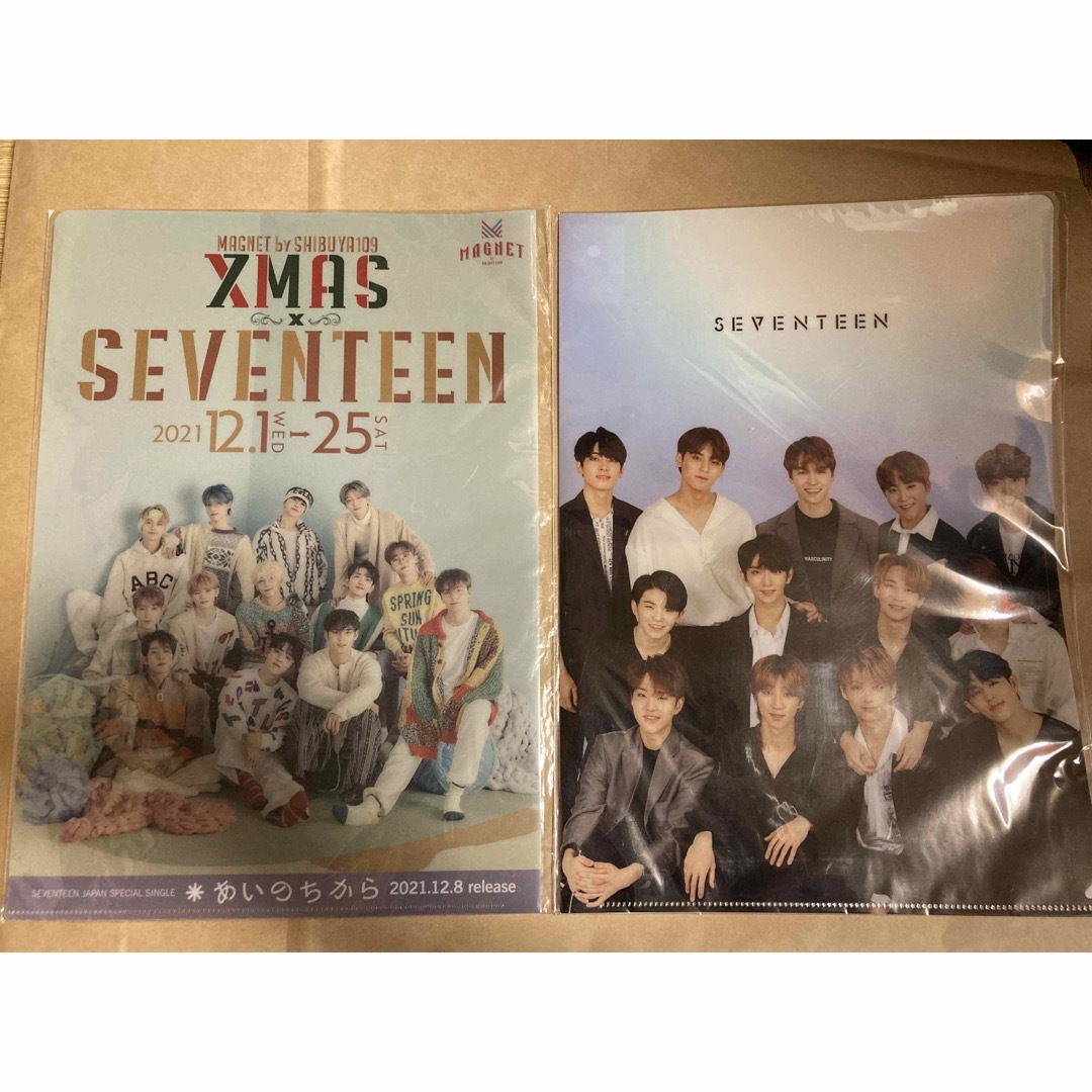 SEVENTEEN - セブチ クリアファイルセット おまけ付きの通販 by ちぃ's