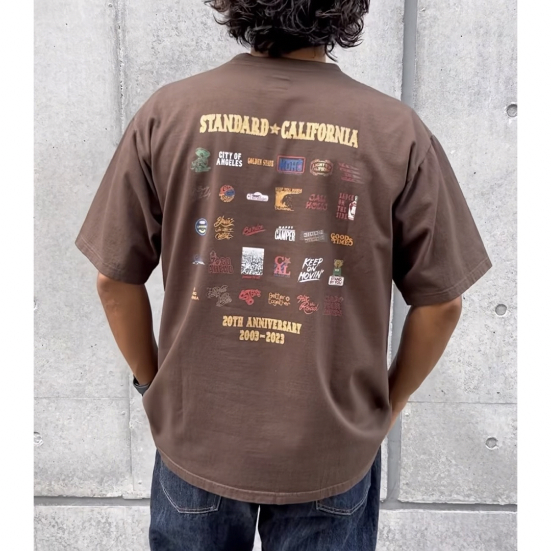 STANDARD CALIFORNIA - SD 20th Anniversary Logo T ブラウン XLの通販