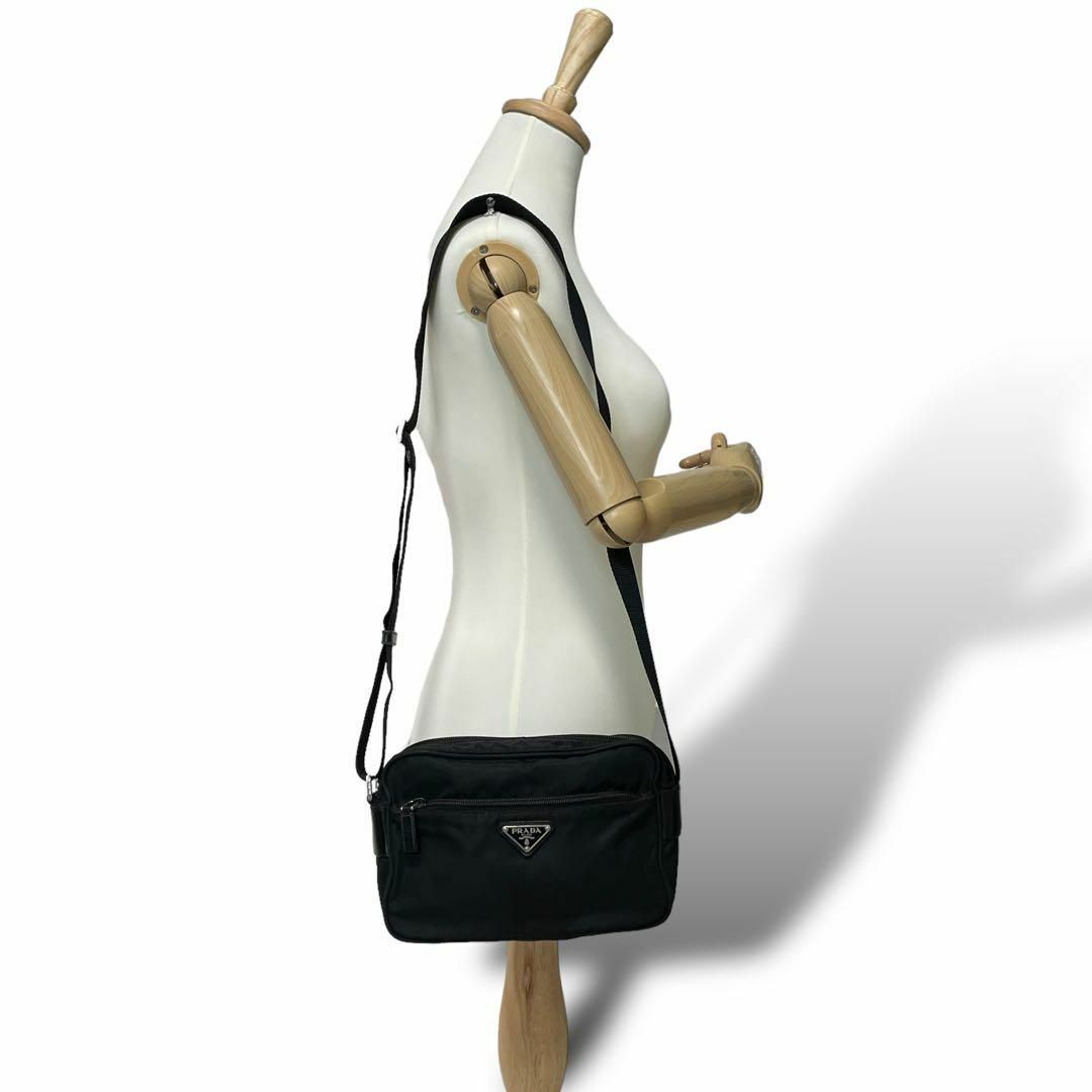 PRADA - 良品 PRADA ショルダーバッグ カメラバッグ ナイロン 斜め掛け