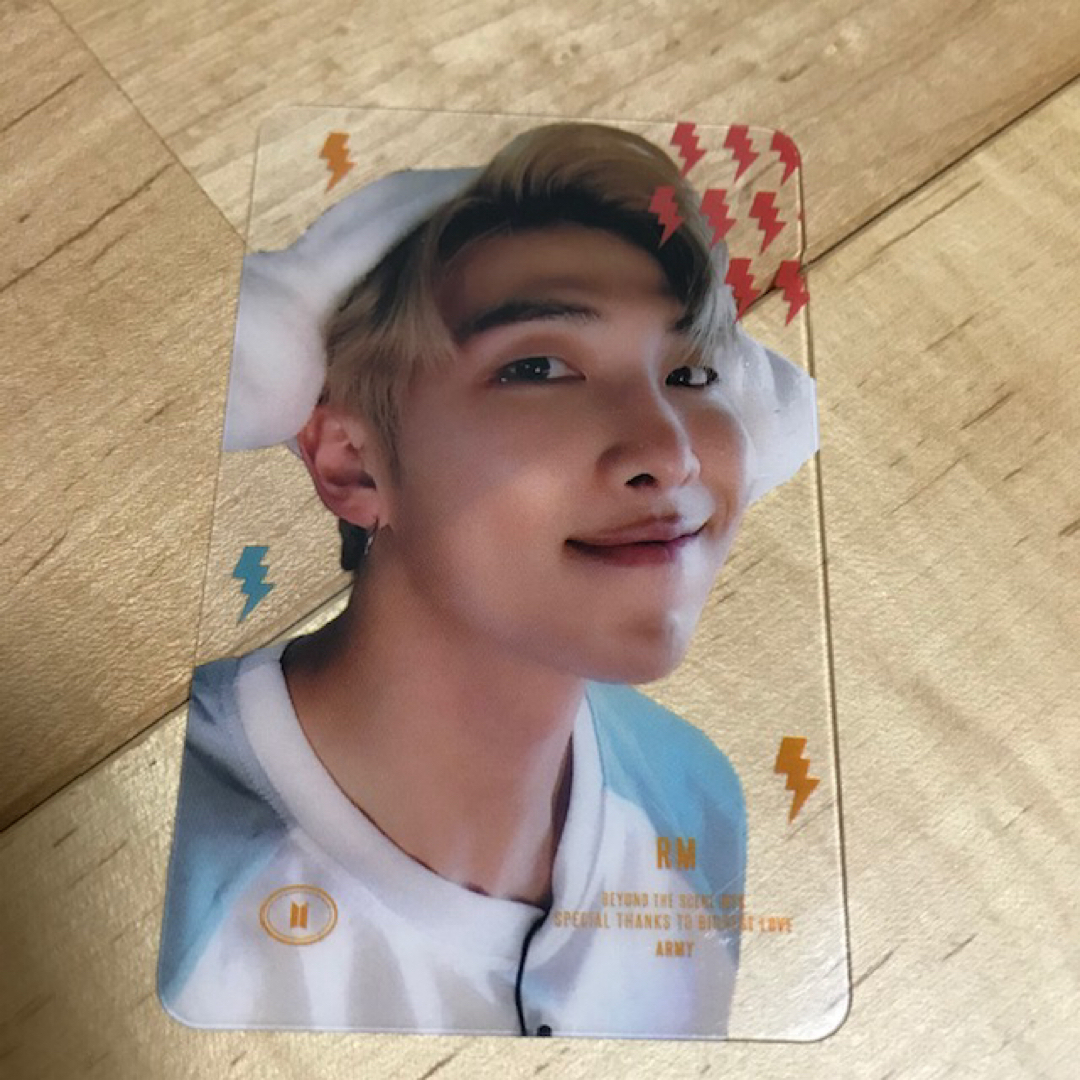 防弾少年団(BTS) - ナムジュン RM ラップモンスター 羊頭 クリアトレカ