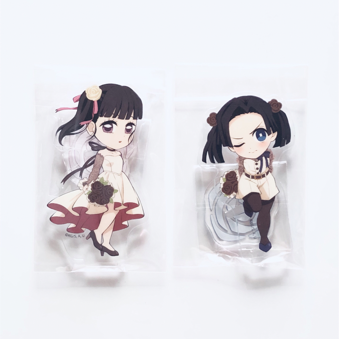 鬼滅の刃 バレンタイン2024 アクリルスタンド 栗花落カナヲ 神崎アオイ