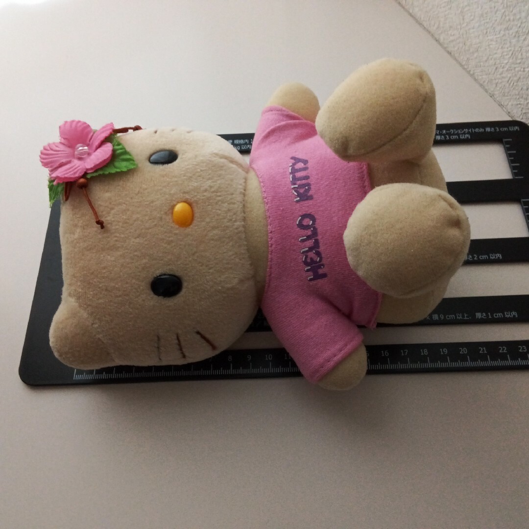 非売品 日焼けキティ ハイビスカス ぬいぐるみ 2001年 レトロの通販 by