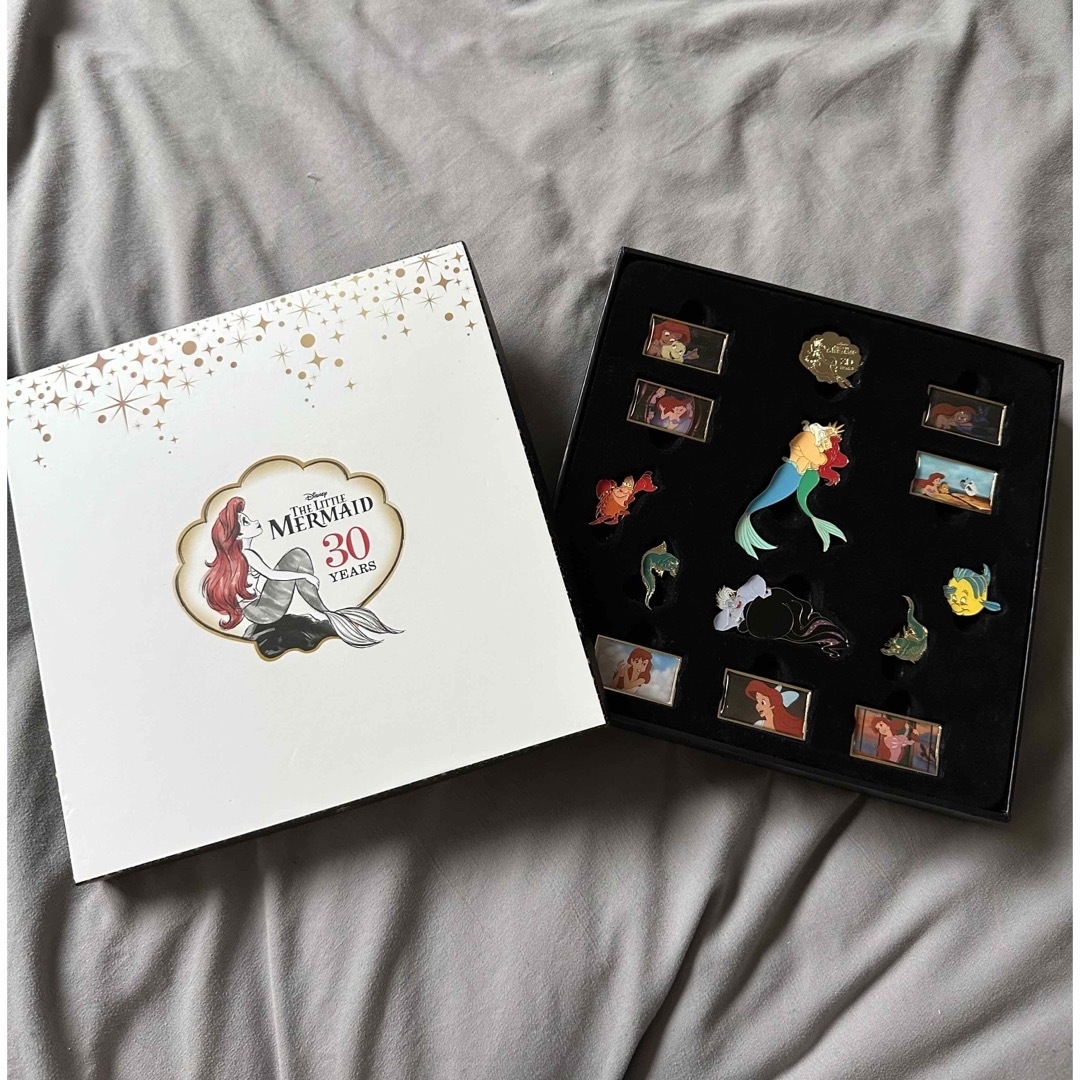 アリエル ディズニー ピンバッジセット 30周年アニバーサリー